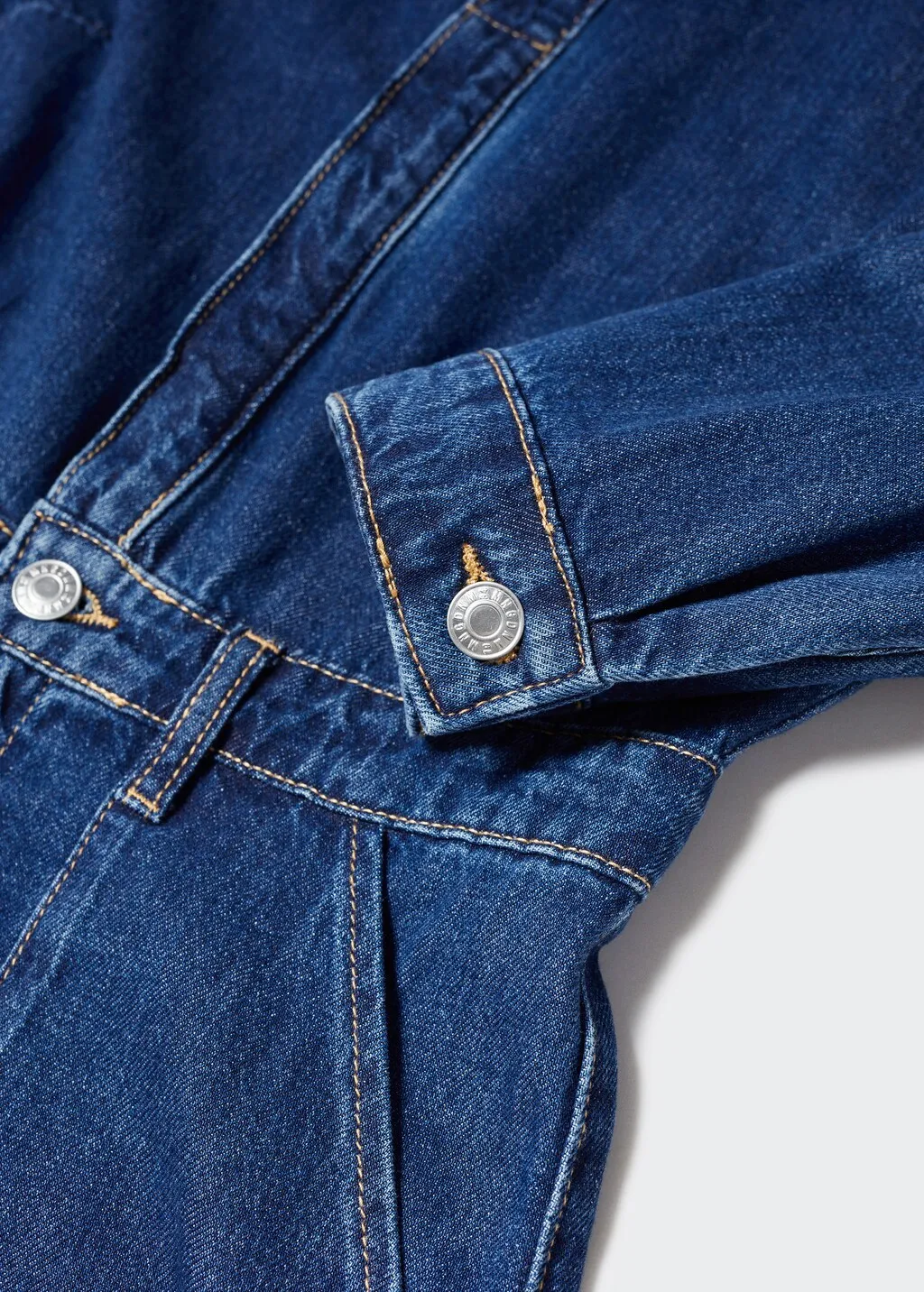 Abito a tuta denim lungo
