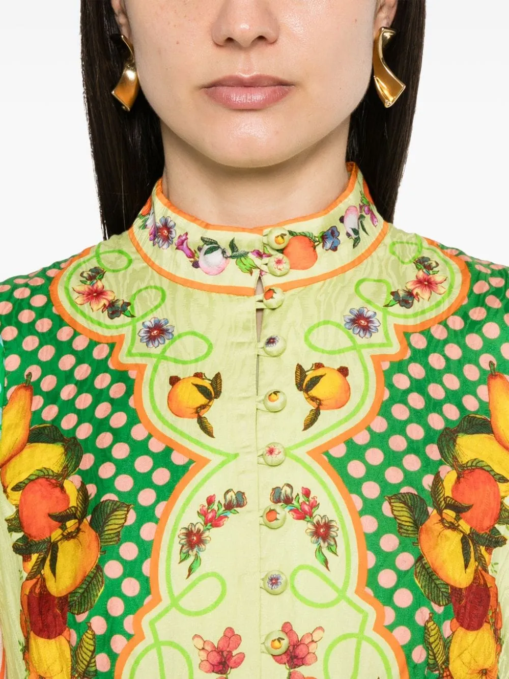 Abito lungo Lemonis multicolore - donna