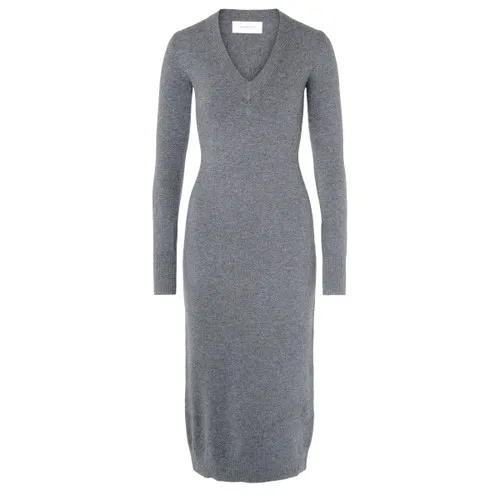 Abito lungo Sportmax Divo grigio