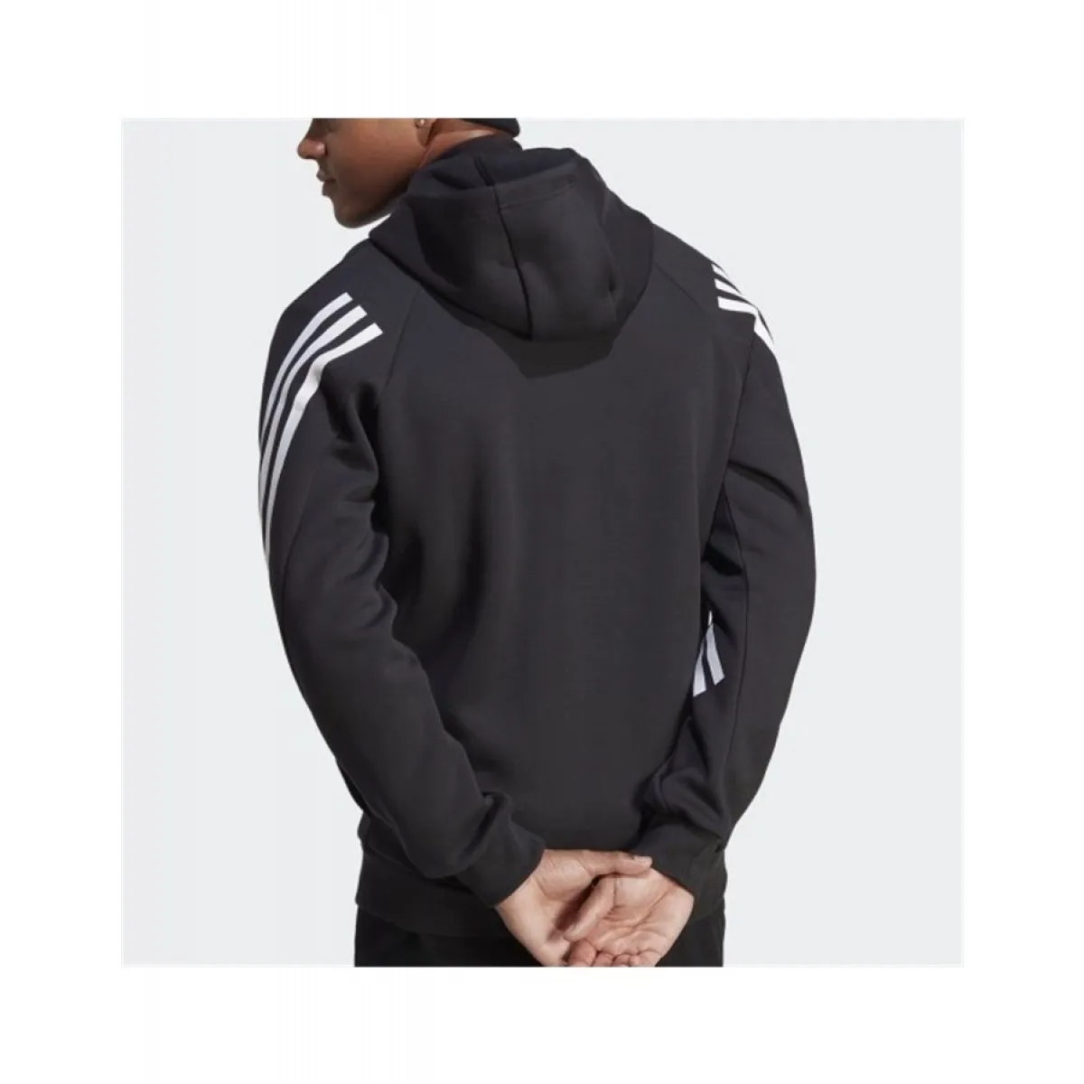 Adidas Felpa Uomo con Cappuccio Full Zip