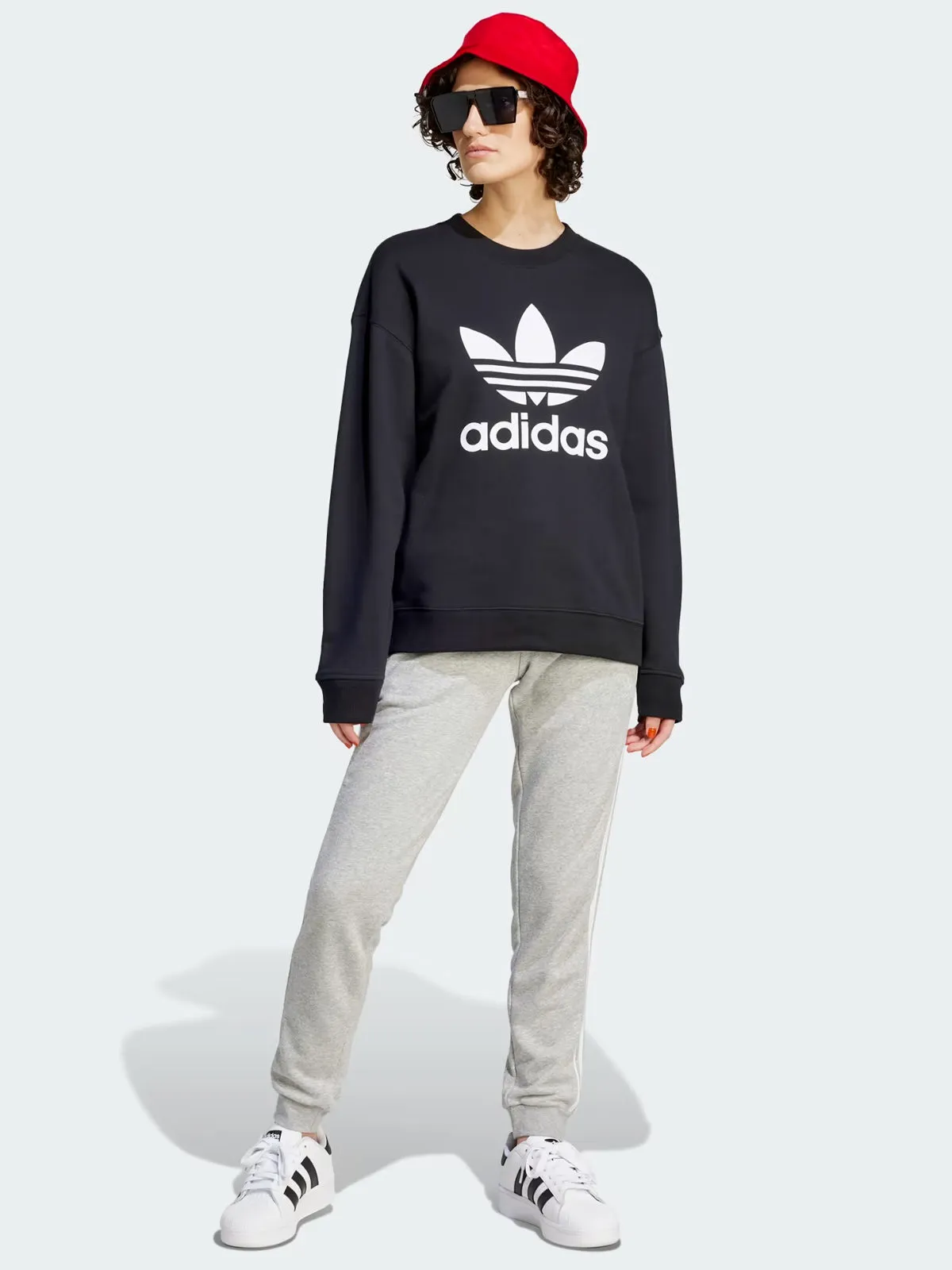 Adidas FM3272 TRF CREW SWEAT Sweat oversize