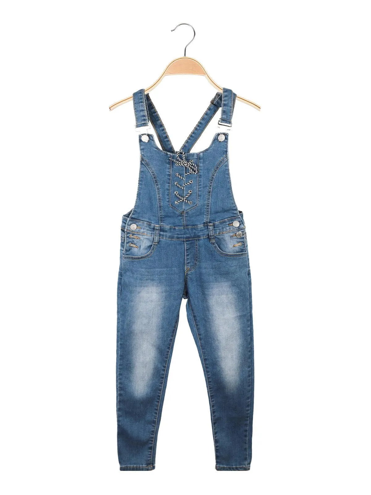 Angel Kids Salopette en jean fille
