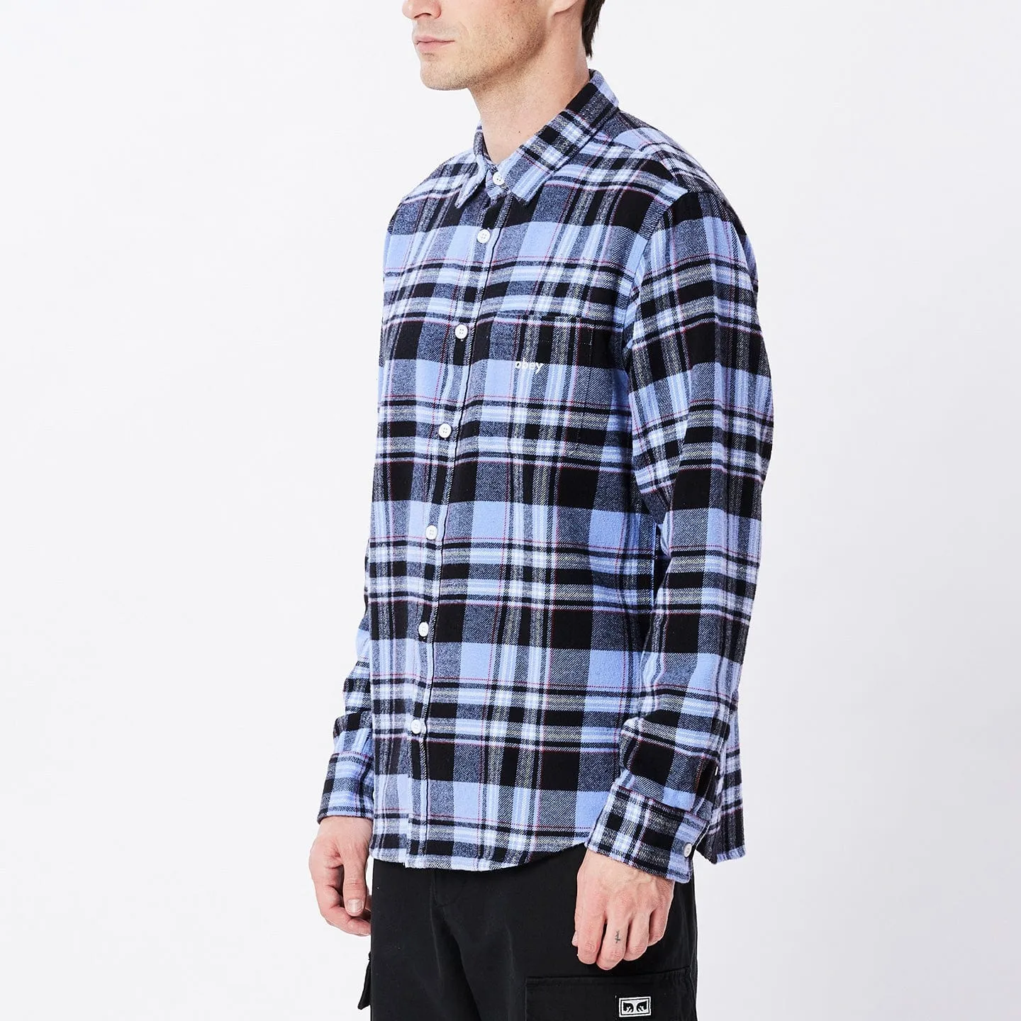 ARLO WOVEN LS - DIGITAL VIOLET MULTI