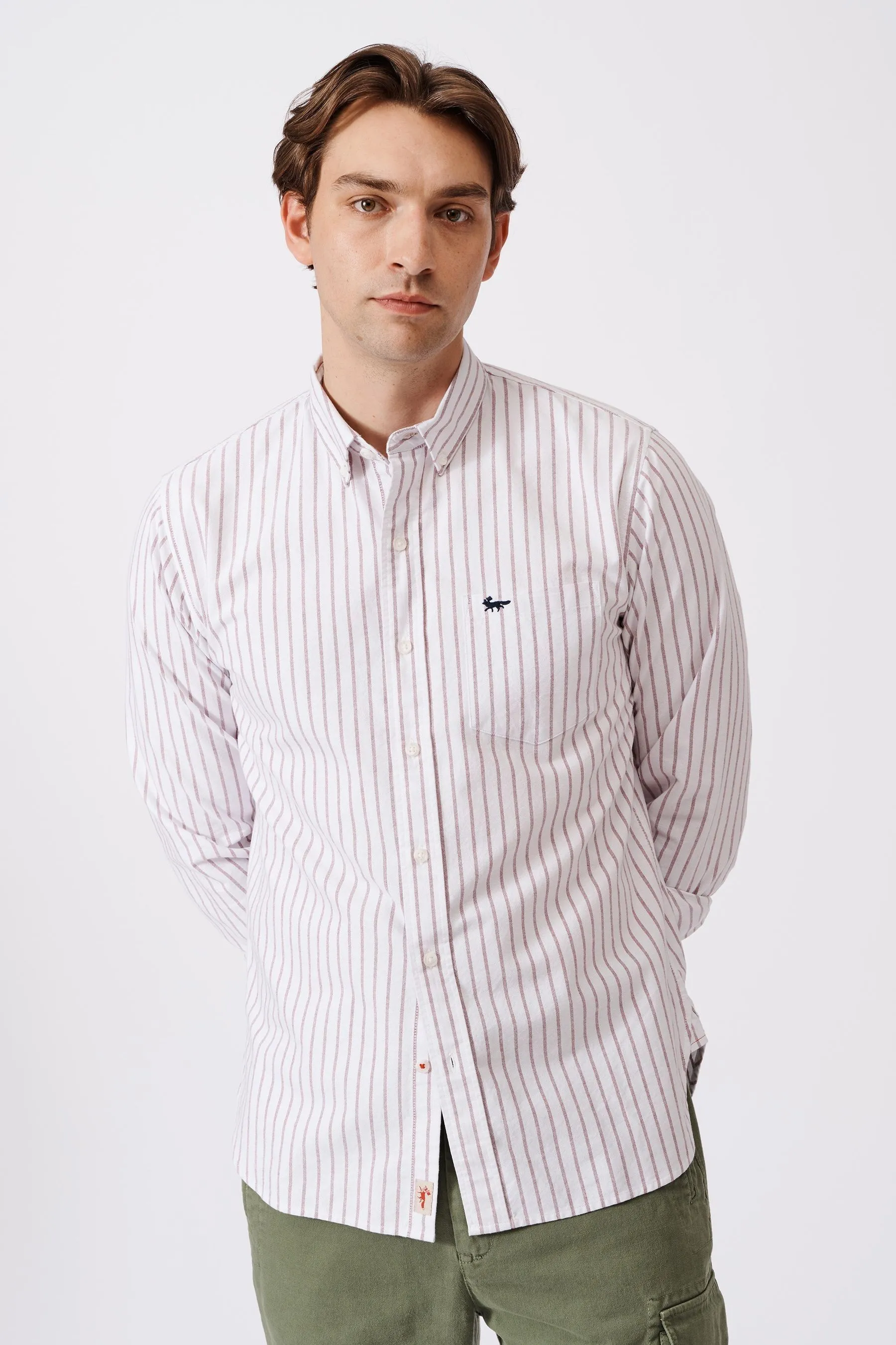 Aubin Aldridge Oxford Button Down Cotton Shirt    