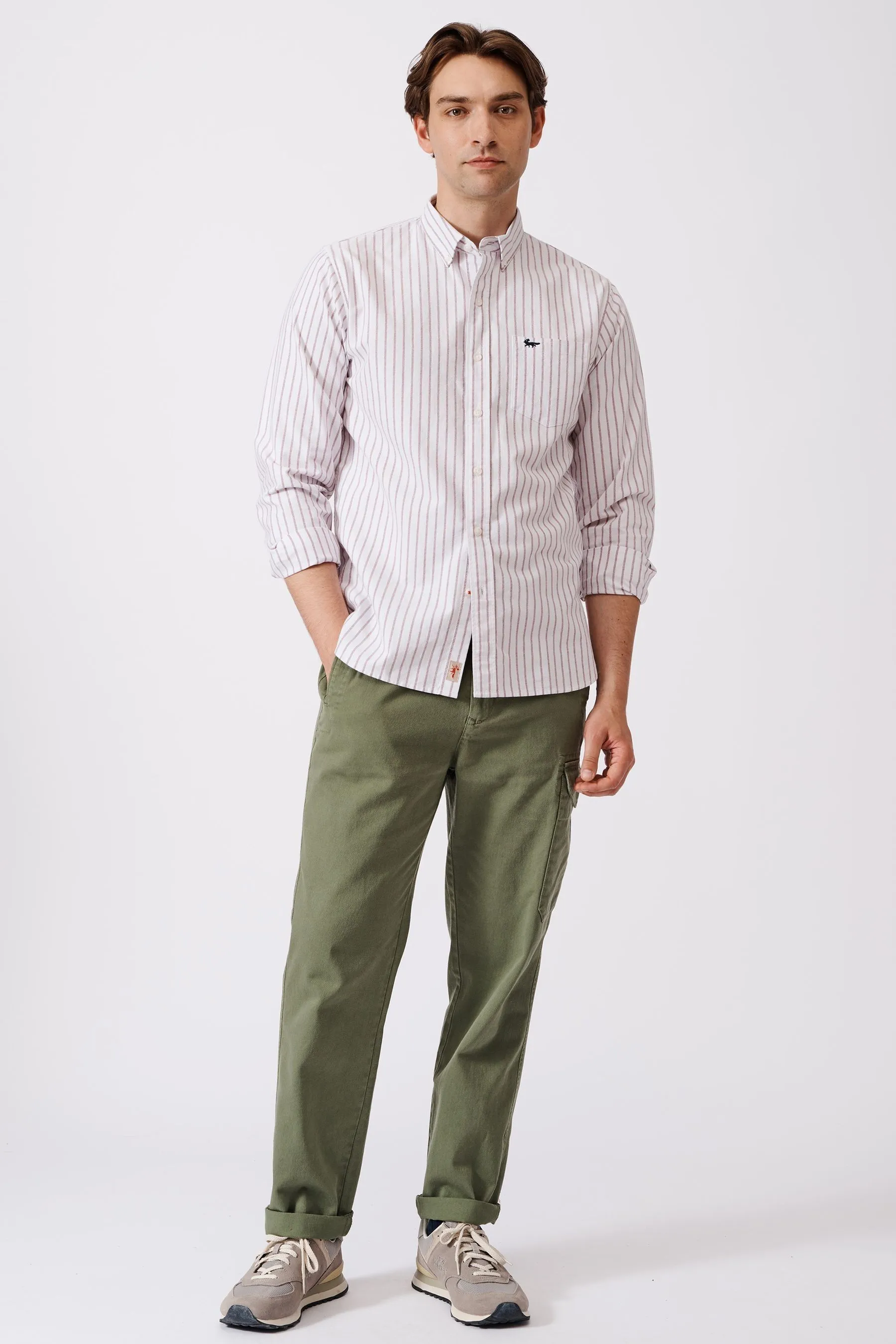 Aubin Aldridge Oxford Button Down Cotton Shirt    