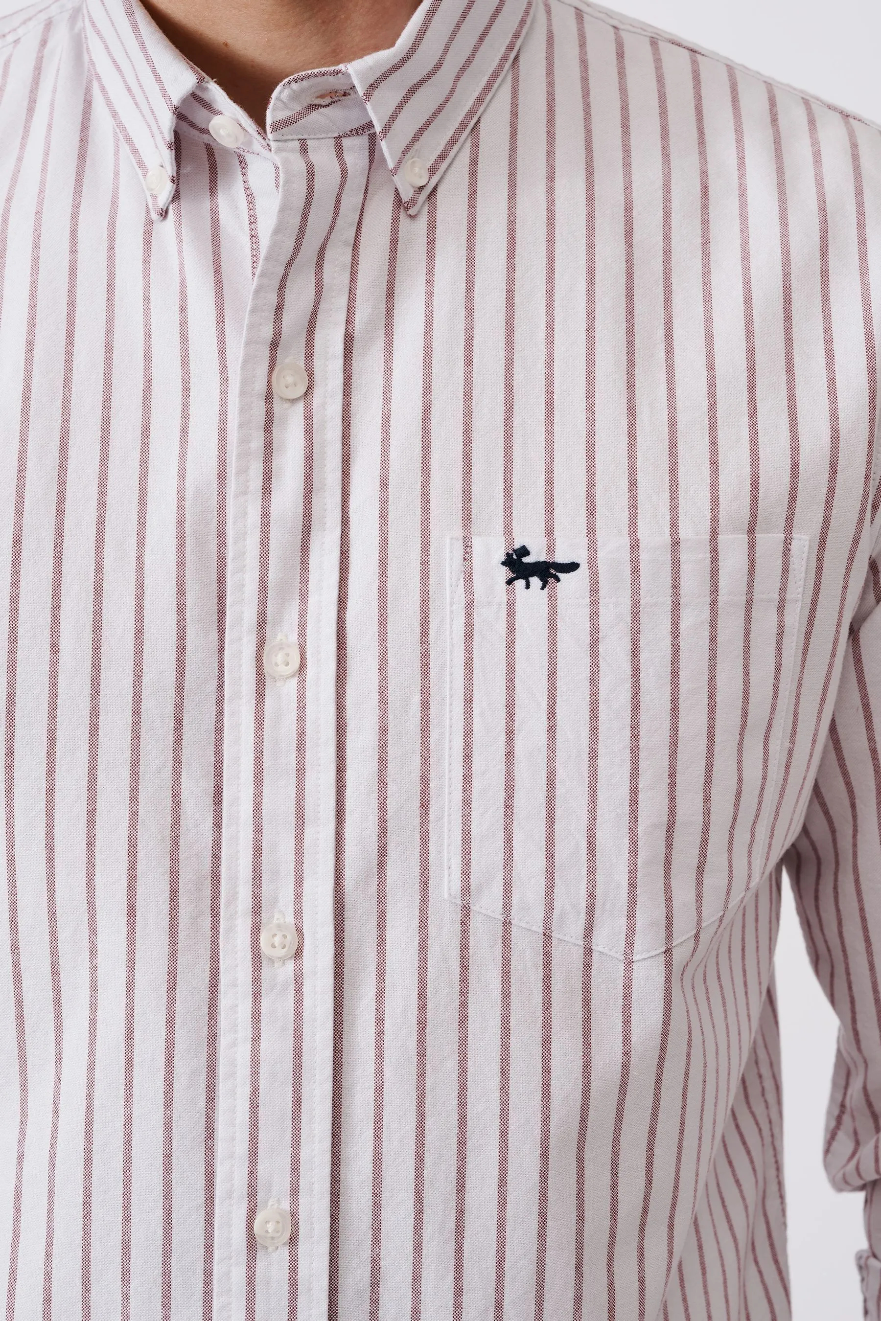 Aubin Aldridge Oxford Button Down Cotton Shirt    