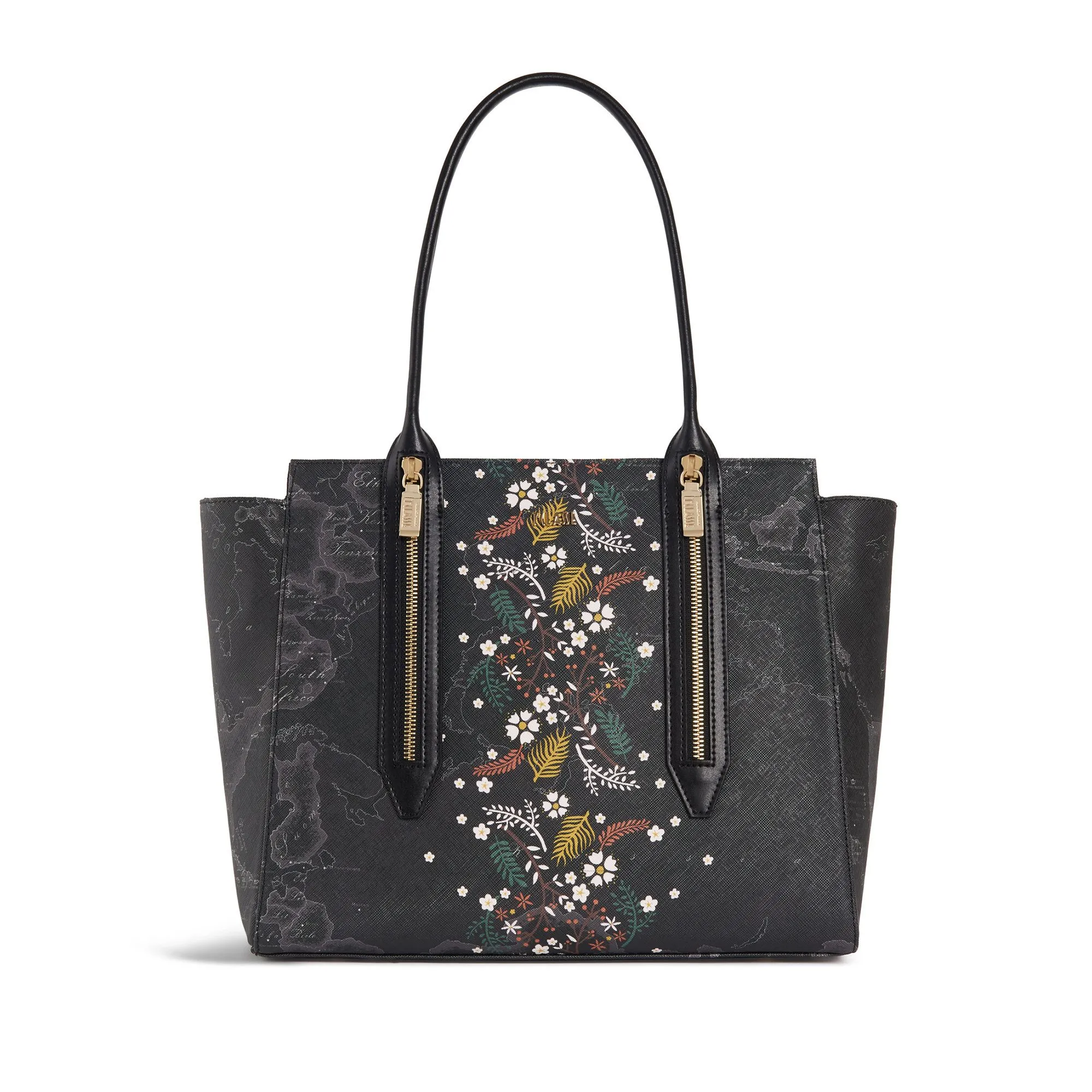 Autumn night shopping bag nera