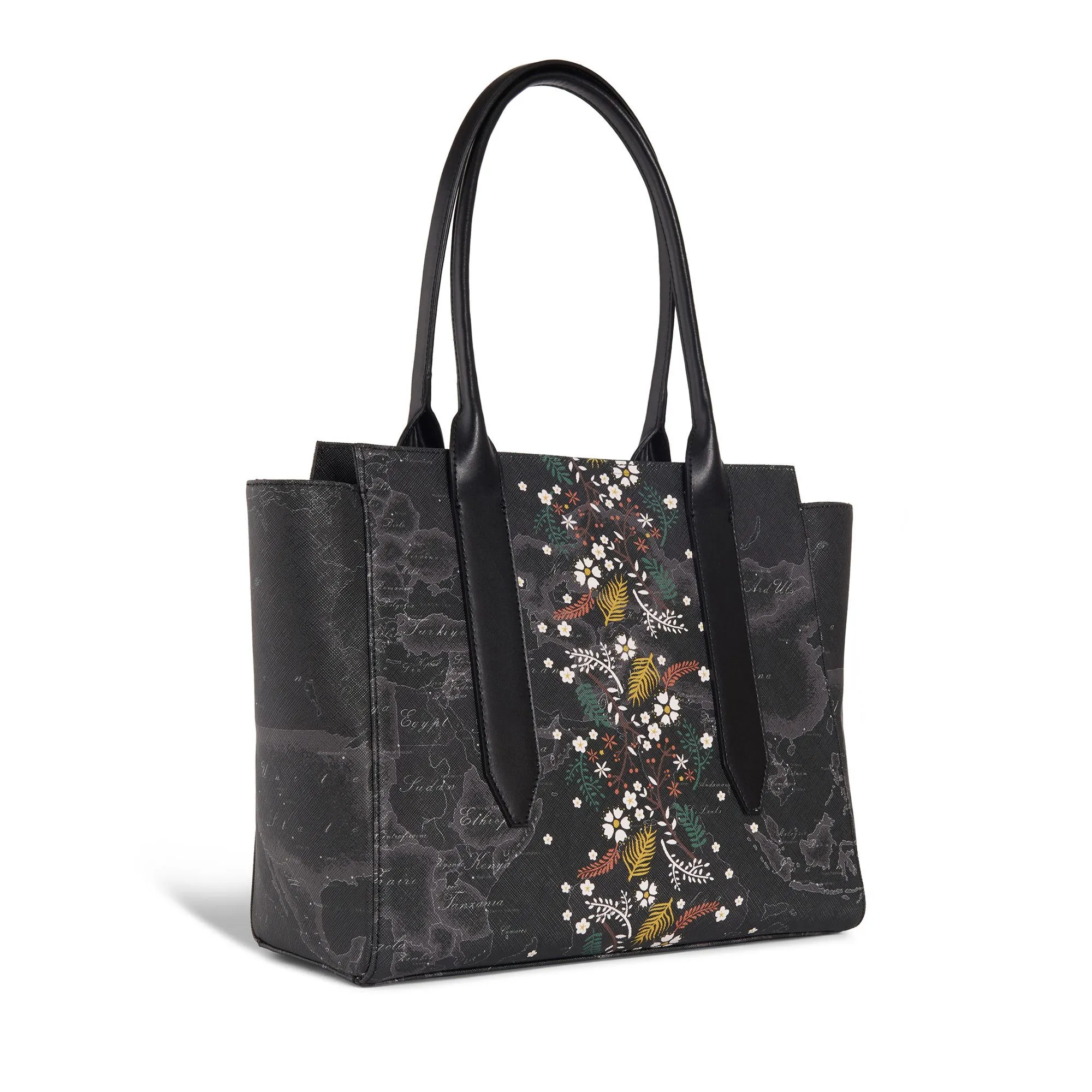 Autumn night shopping bag nera