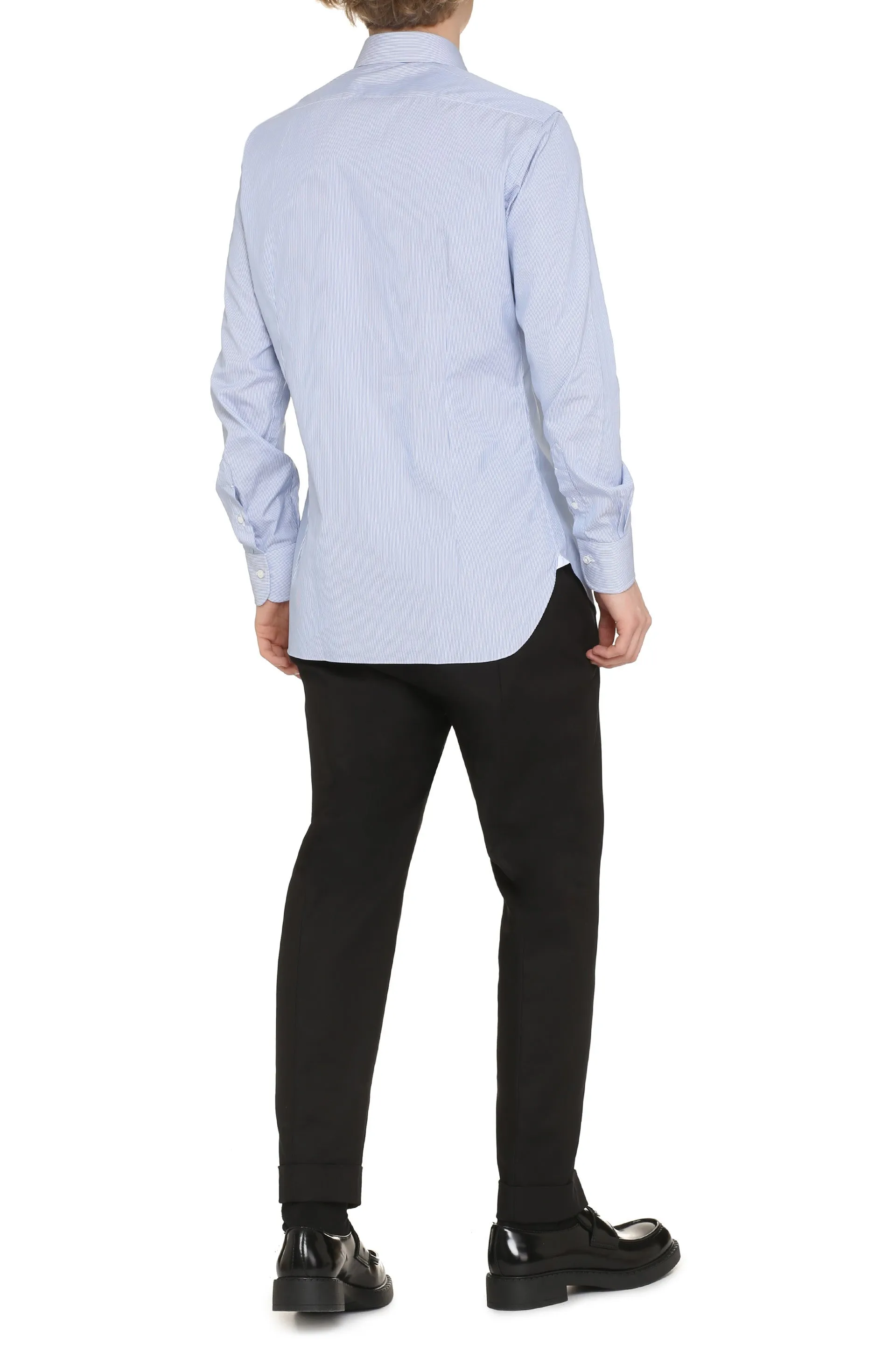 BARBA Napoli Camicia a righe