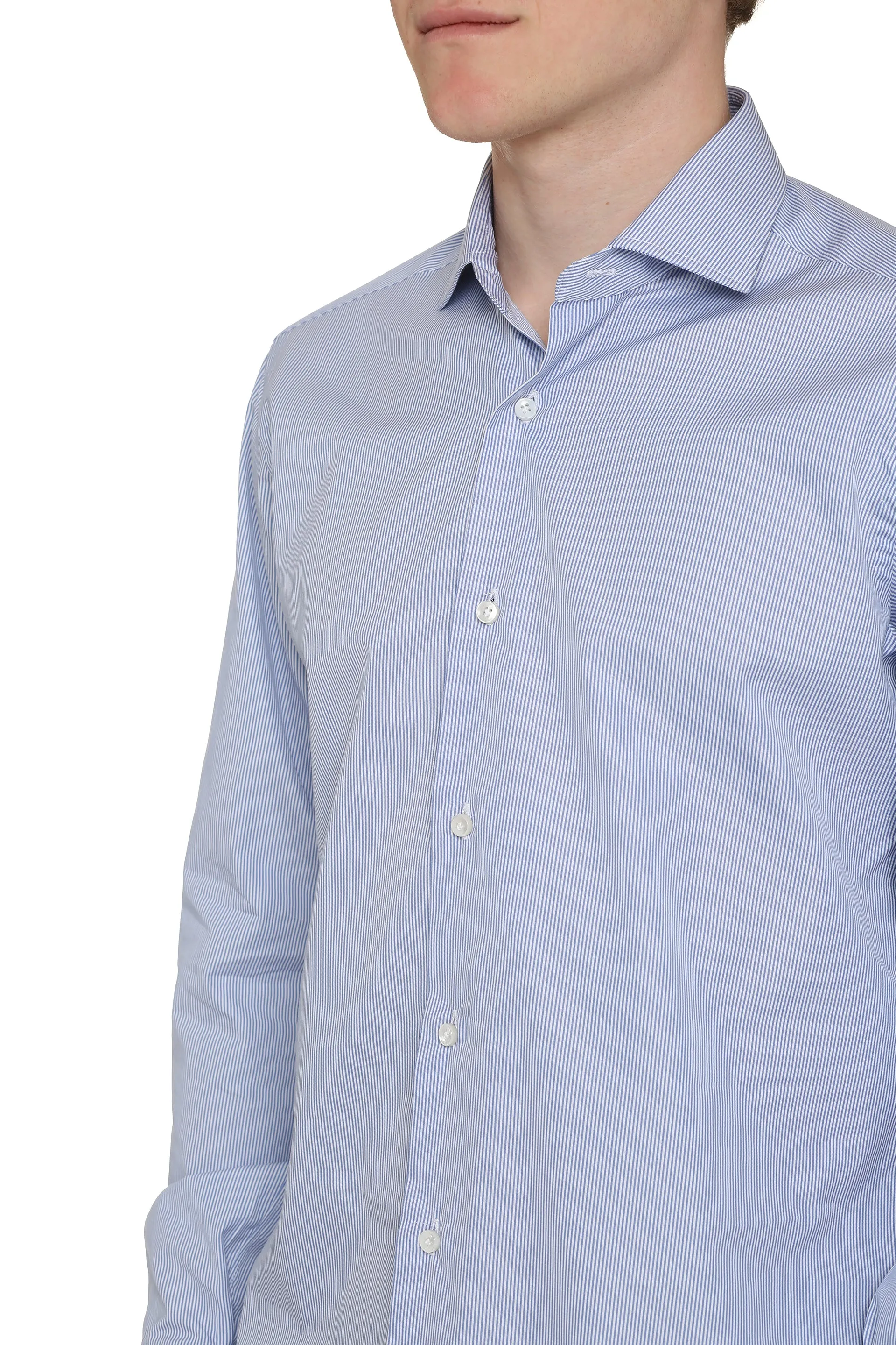 BARBA Napoli Camicia a righe