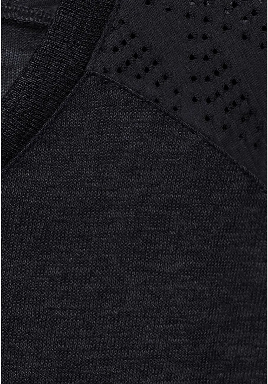 Blusa Donna nero con scollo a V