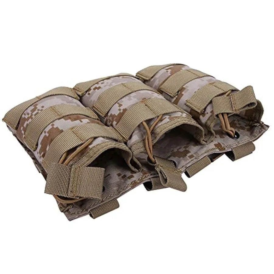 BOLORAMO Borsa a Marsupio per Gilet, Cinghie Molle Borsa a Marsupio per Esterno con Cintura Elastica Design Molle Leggera per at