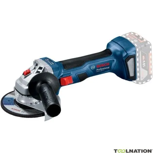 Bosch Professional 06019H9003 GWS 18V-7 125 mm Smerigliatrice angolare 18V escluse batterie e caricabatterie