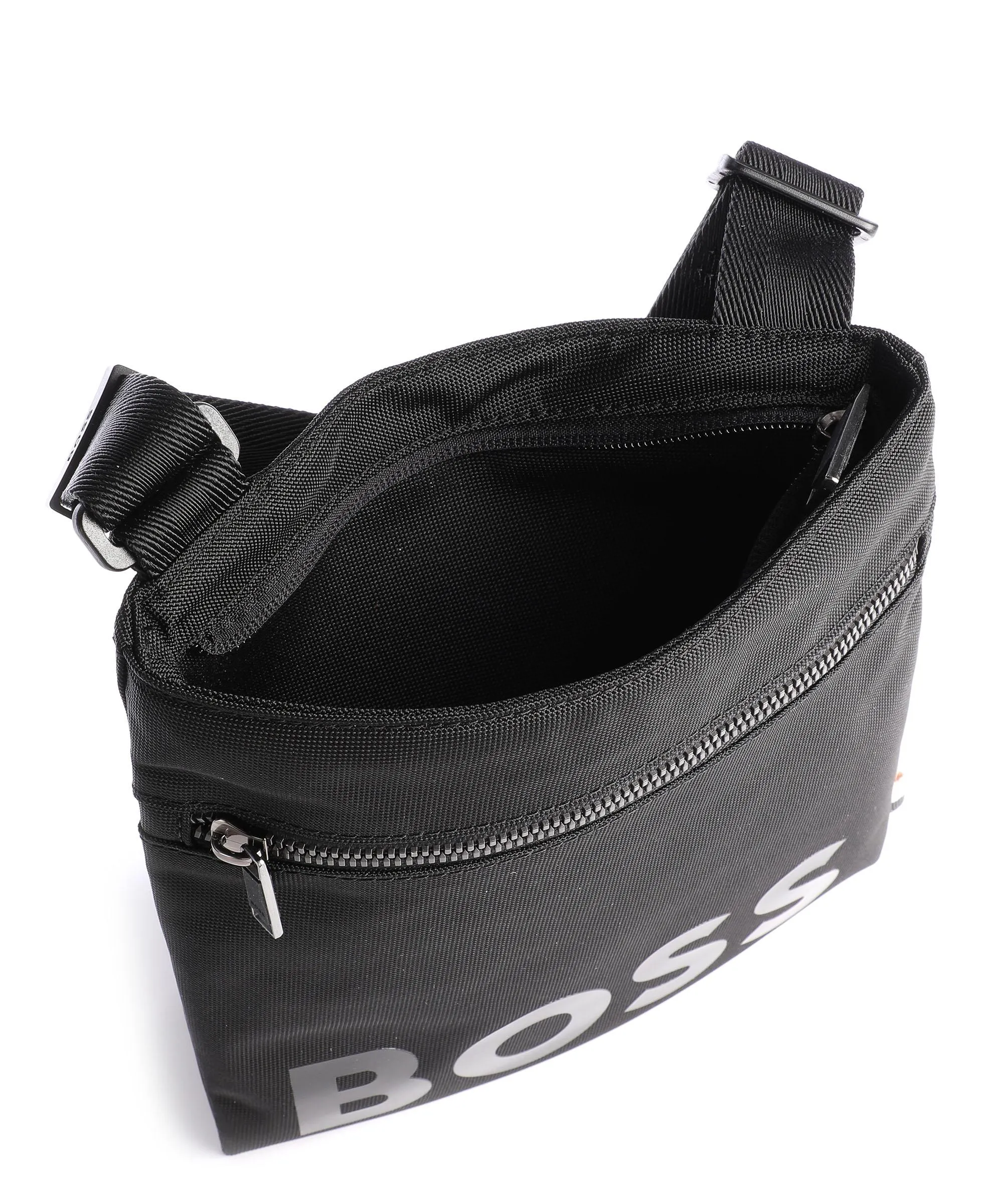  BOSS Catch Borsa a tracolla poliestere riciclato, poliammide riciclato nero  