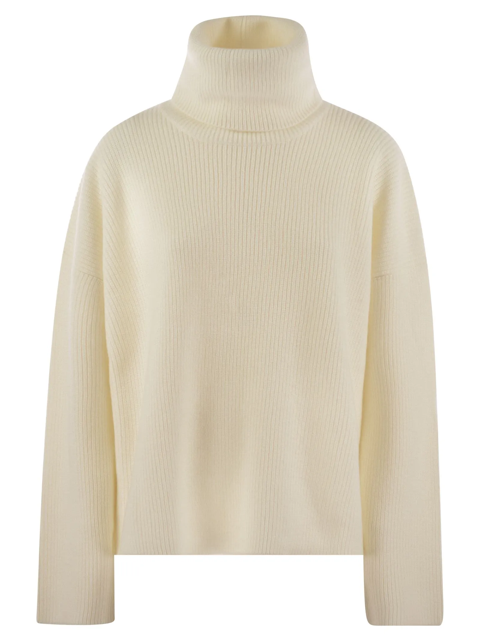 Boxy turtleneck sweater