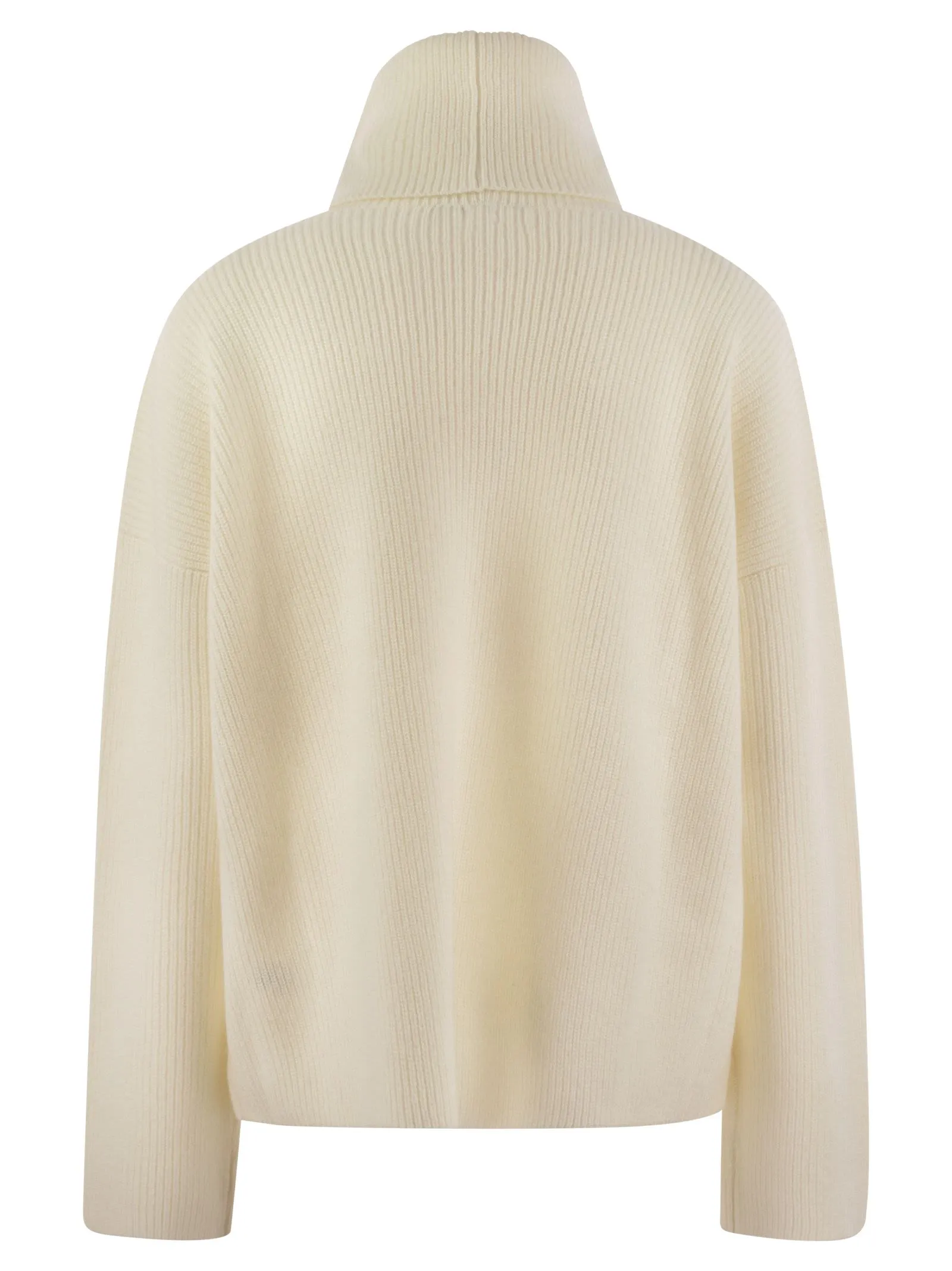 Boxy turtleneck sweater