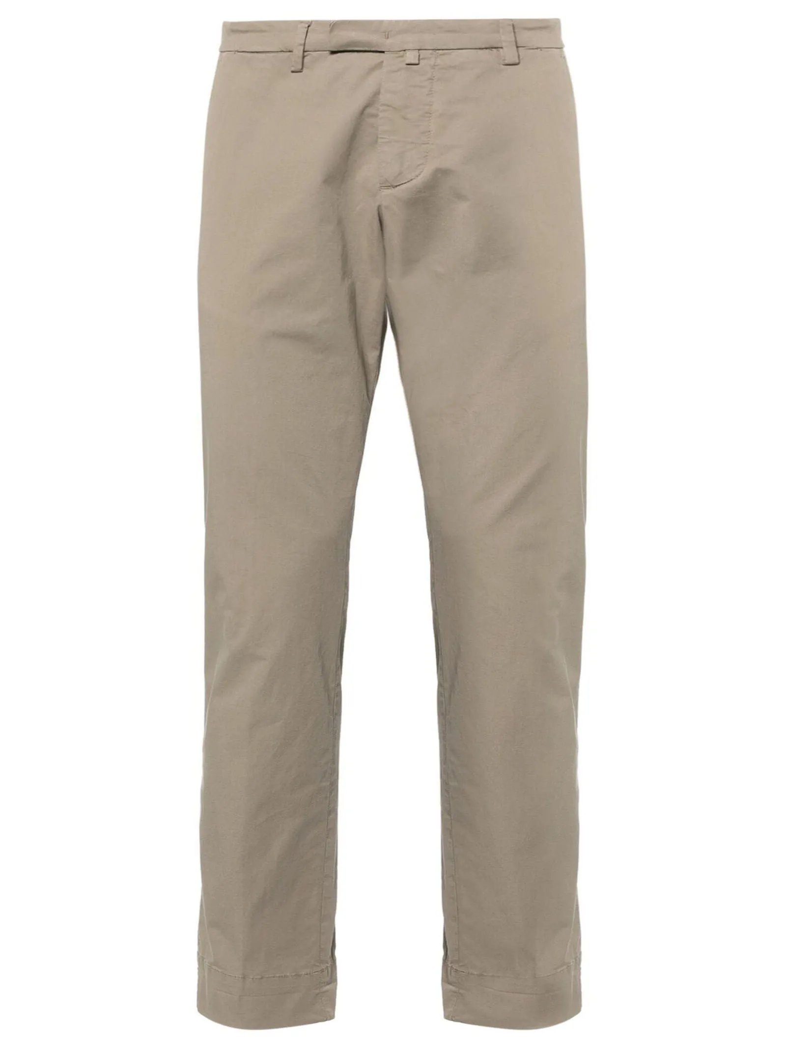 BRIGLIA Abbigliamento,Pantaloni Chino in cotone elasticizzato verde 