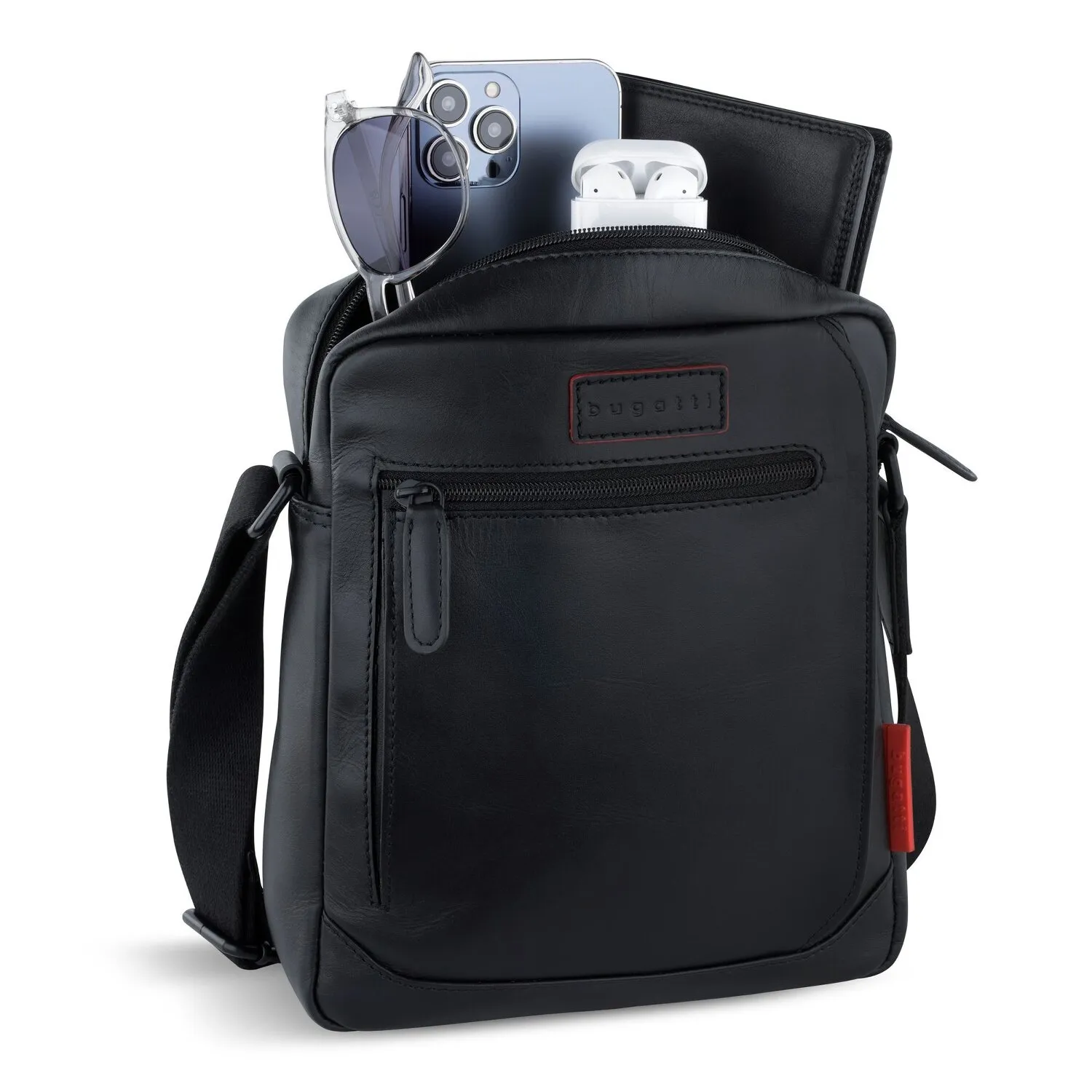 bugatti Clark Borsa a tracolla Pelle 21 cm