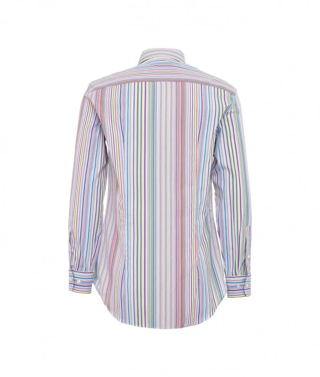 Camicia a righe multicolore multicolore