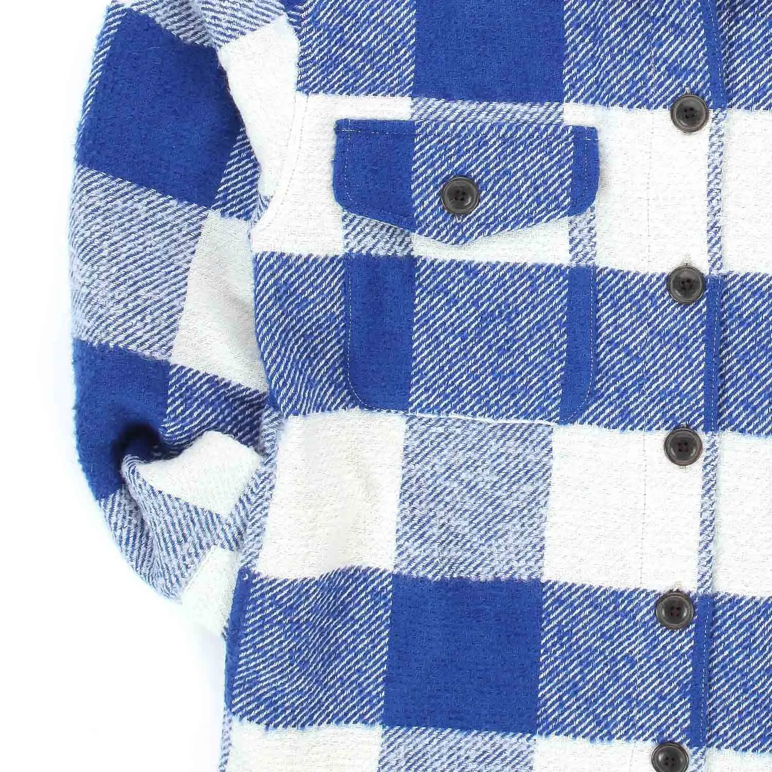 Camicia Bianca E Blu A Quadri Bambina E Teenager