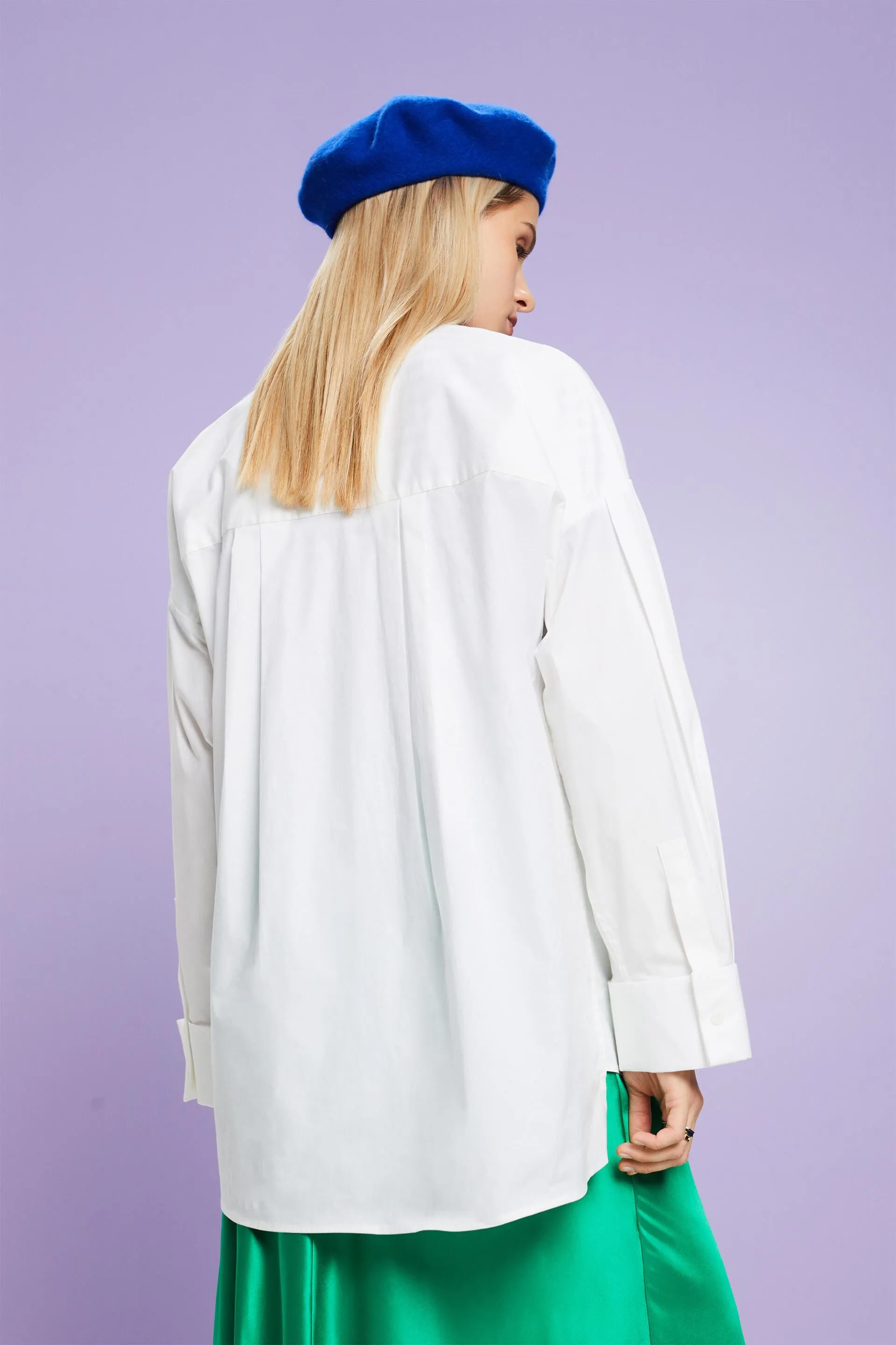 Camicia blusata oversize
