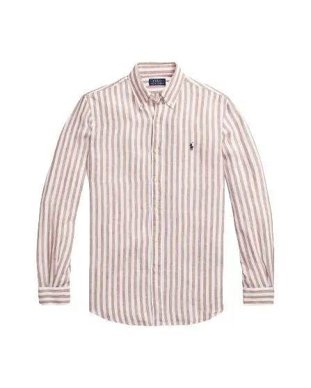 CAMICIA IN LINO A RIGHE