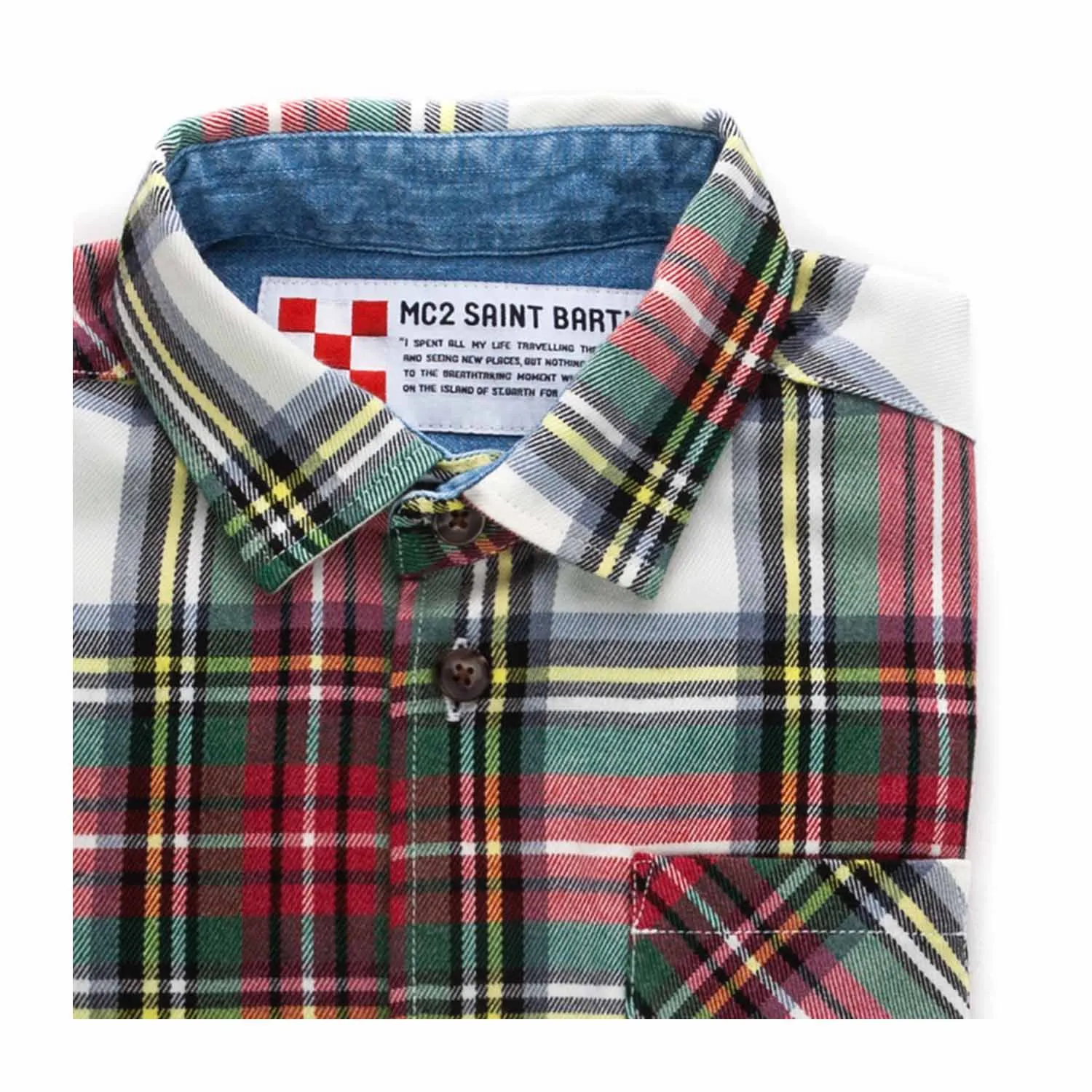 Camicia Quadri Teen Bambino