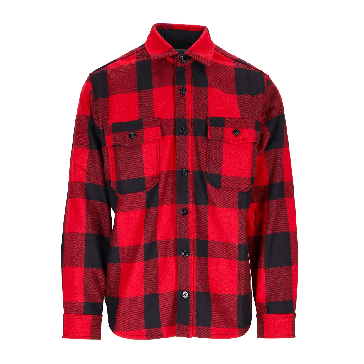 Camicia Uomo Chesapeake's Maine Check Rosso / Nero