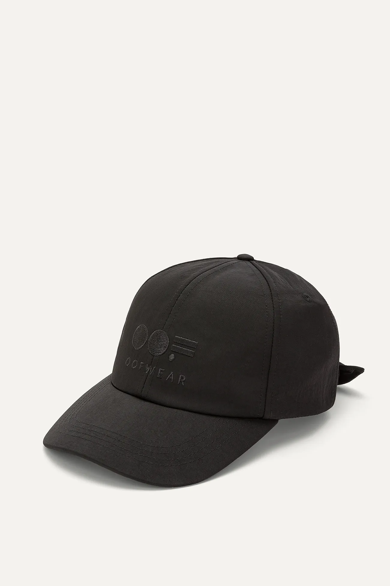 CAPPELLO CON VISIERA IN NYLON MEMORY 2009 - NERO