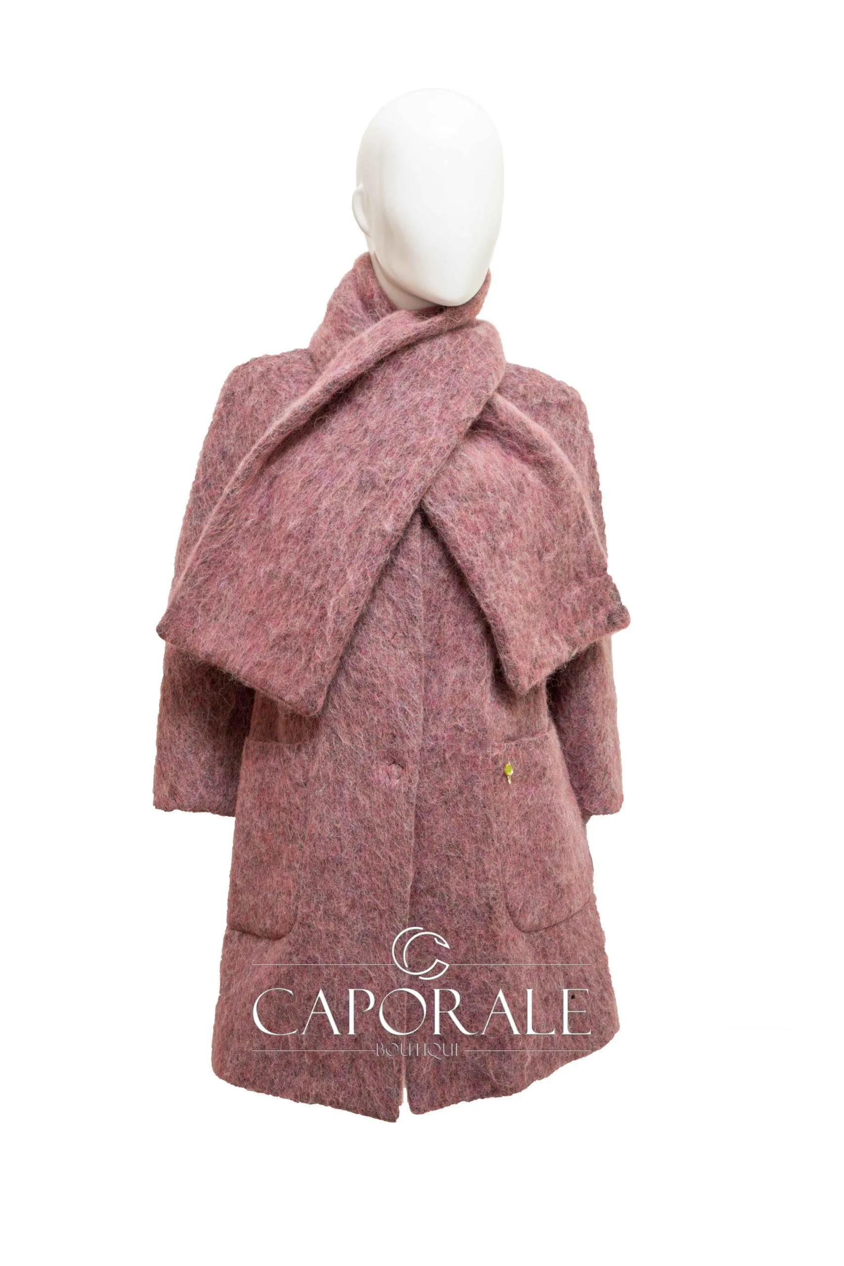 Cappotto donna Cannella 97850 rosa