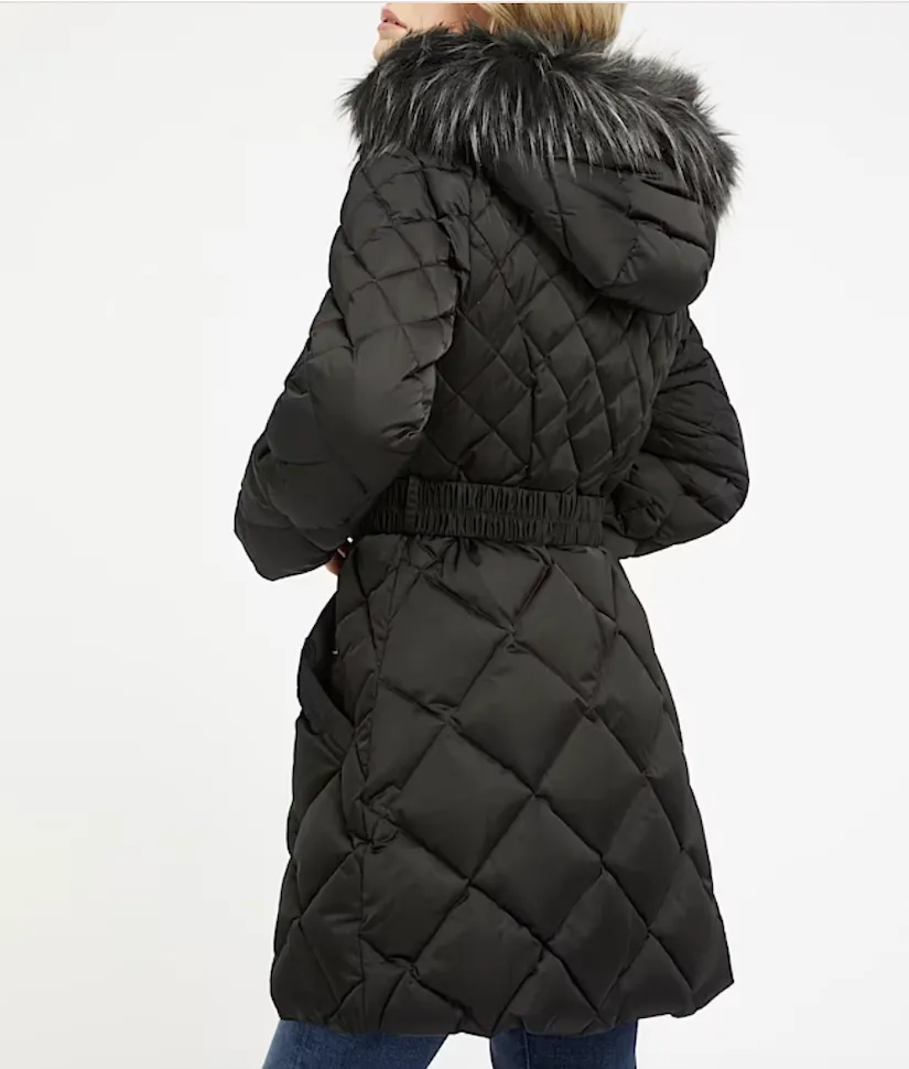 Cappotto Guess Donna lungo W3BL36WEX52-JBLK