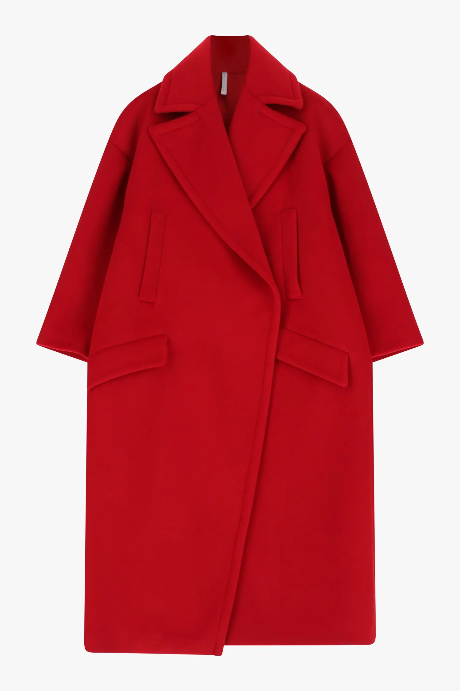  Cappotto oversize con tasche a patta     