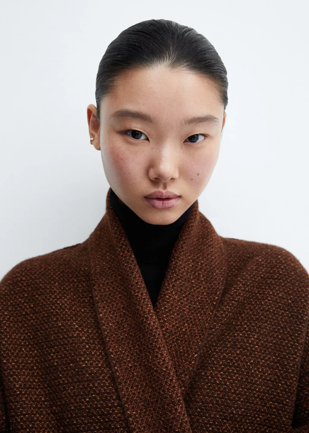 Cappotto oversize maglia tasche