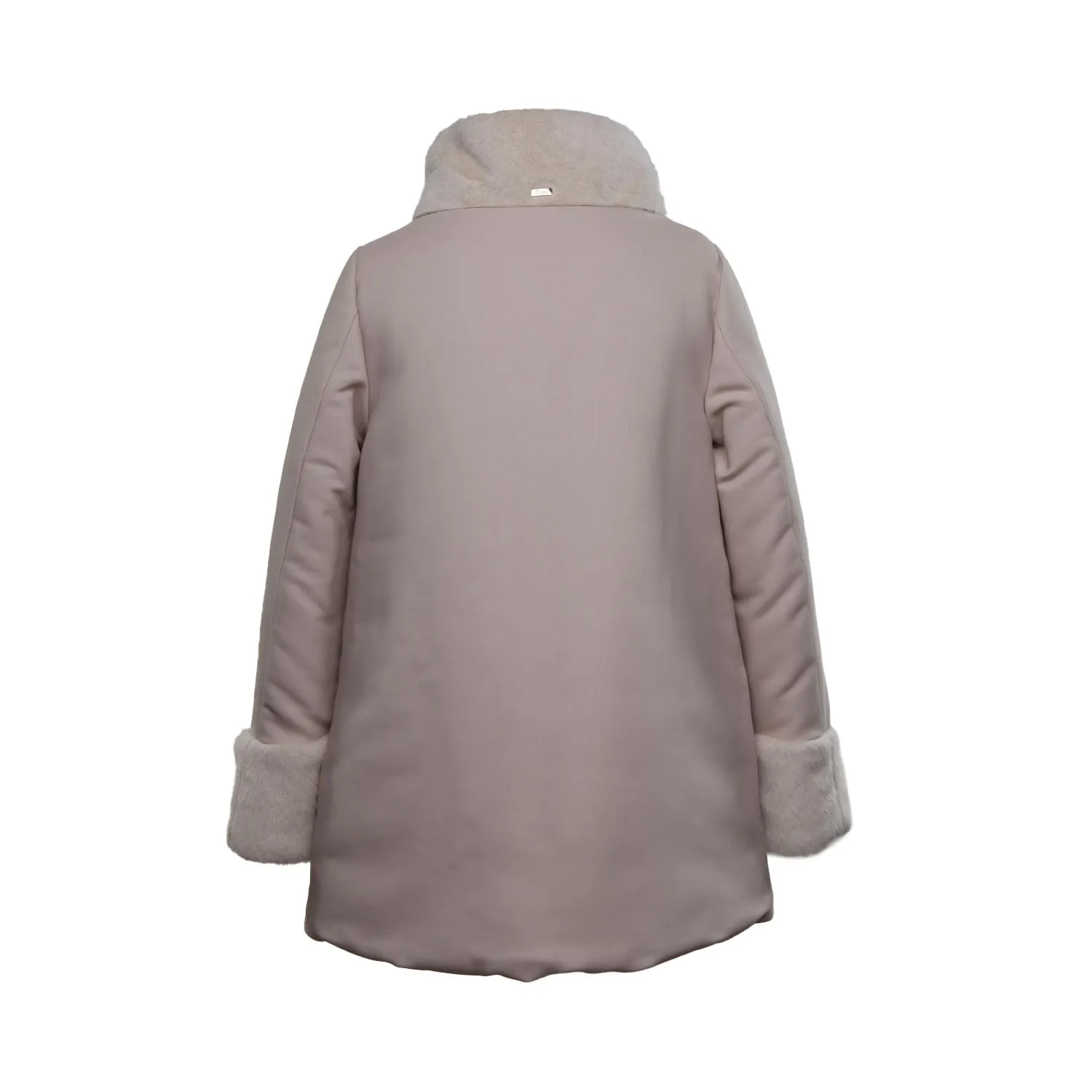 Cappotto Tortora Bambina Teen