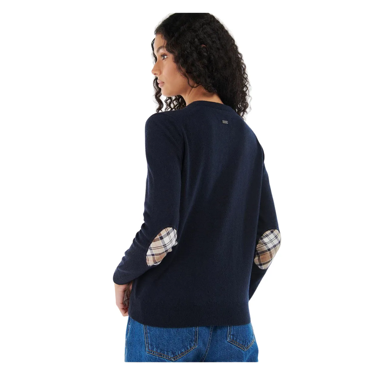 Cardigan Donna Barbour Pendle Blu Navy