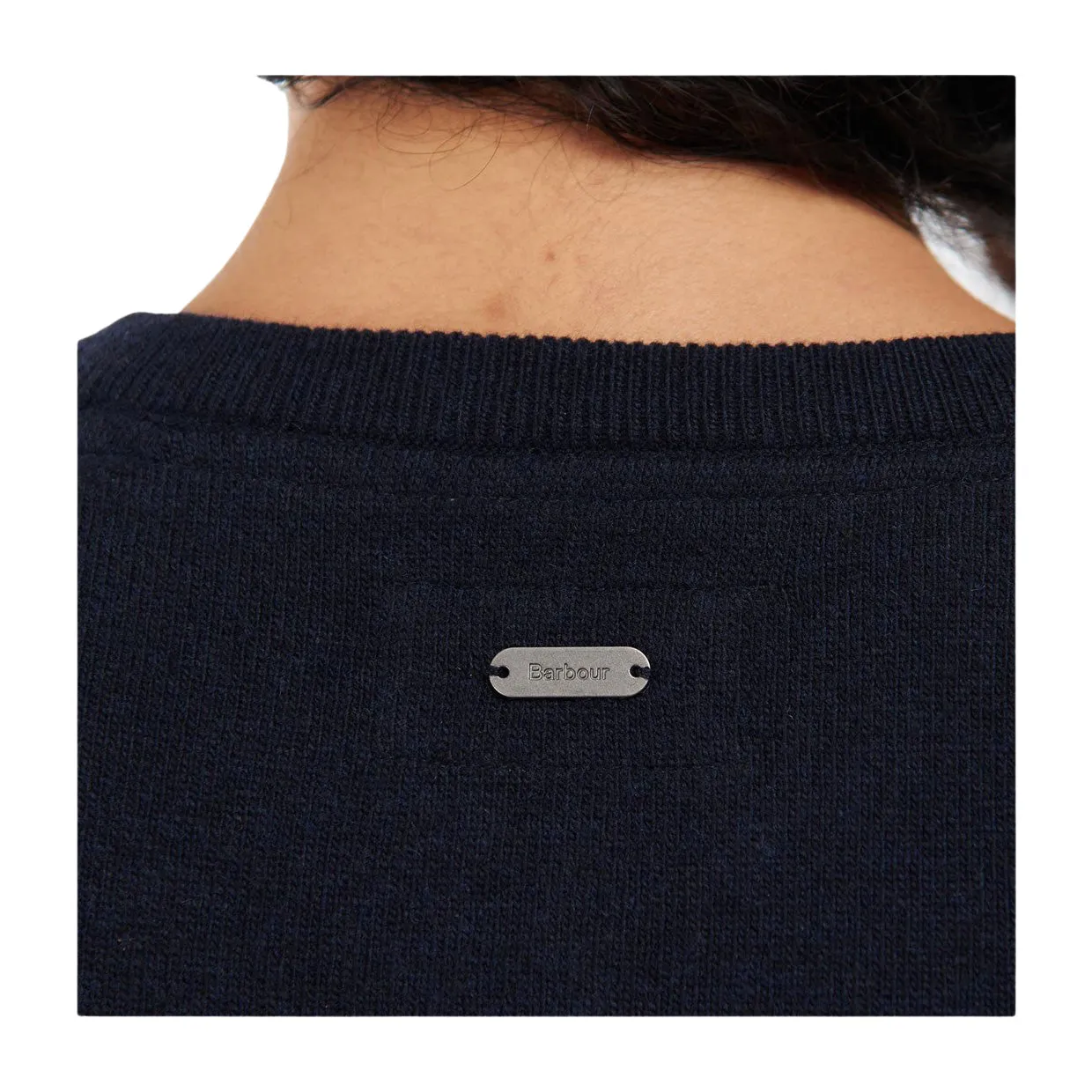 Cardigan Donna Barbour Pendle Blu Navy