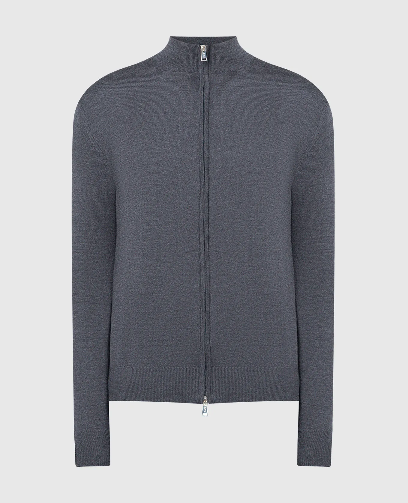 Cashmere&Whiskey Cardigan in lana grigia 97396