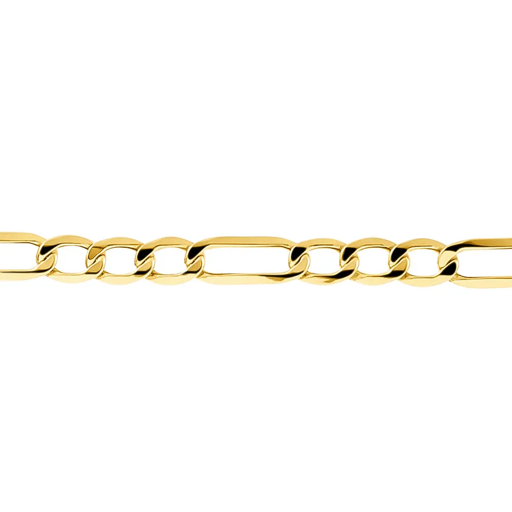 Catena L'homme Or Oro Giallo 375/1000 Maglia Alternata 1/3 50 cm 1425082