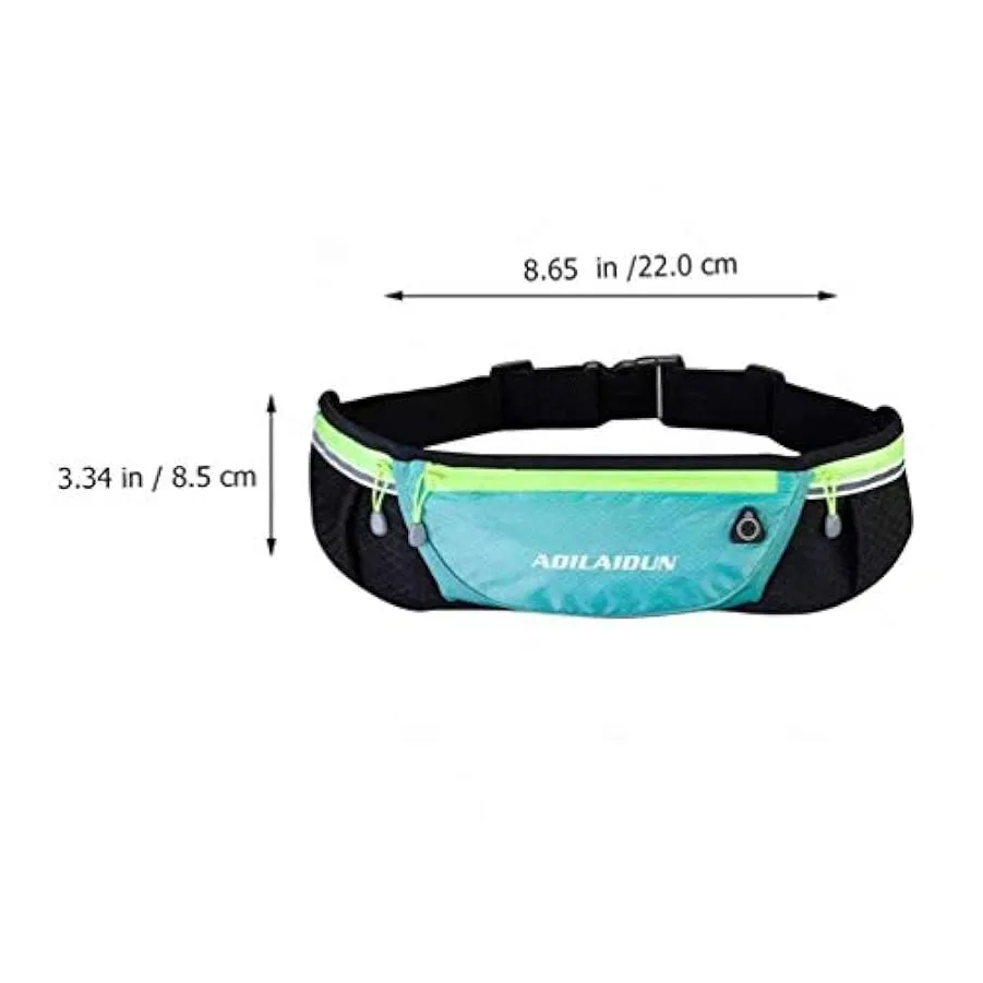 CLISPEED Marsupio Marsupio Marsupio da Corsa Marsupio Ciclismo Marsupio Sportivo Marsupio Borsa Impermeabile per Uomo Donna Cicl