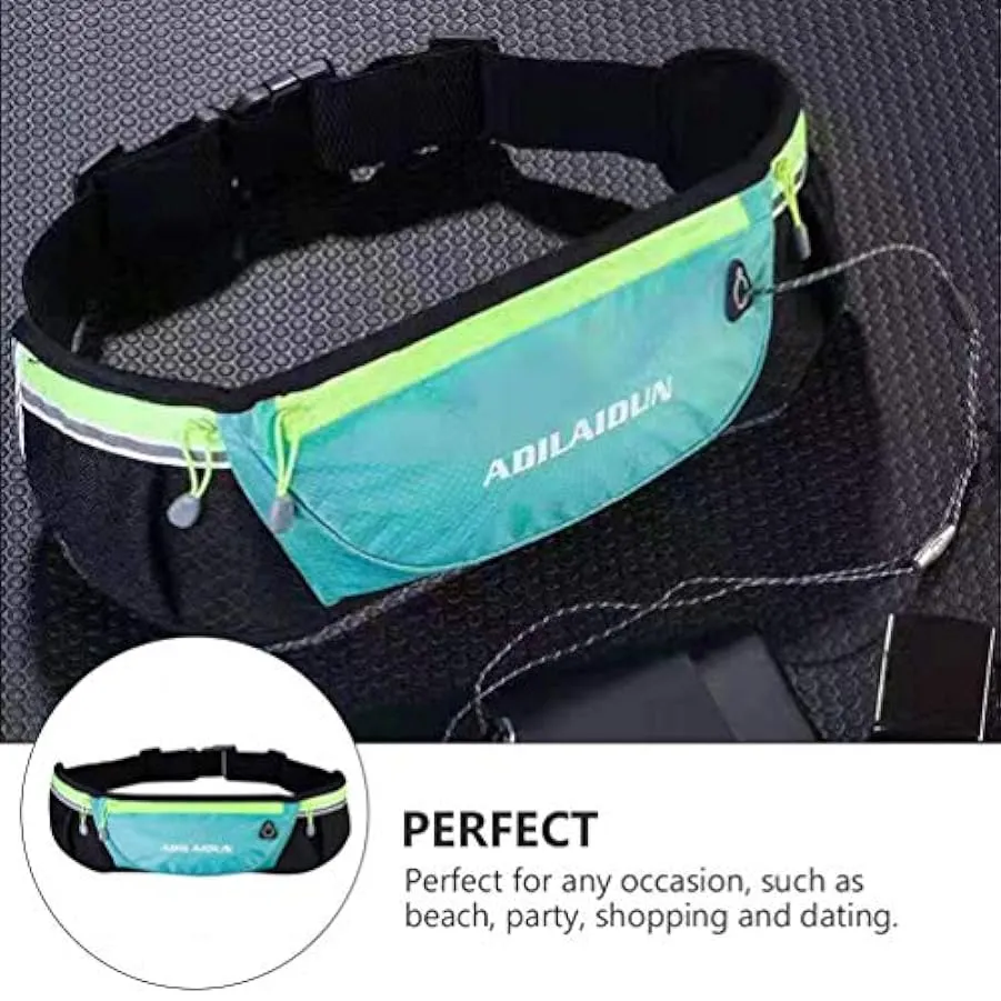 CLISPEED Marsupio Marsupio Marsupio da Corsa Marsupio Ciclismo Marsupio Sportivo Marsupio Borsa Impermeabile per Uomo Donna Cicl