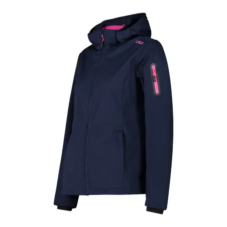 CMP   donna    Giacca in Light Softshell con cappuccio staccabile - col. 00MR