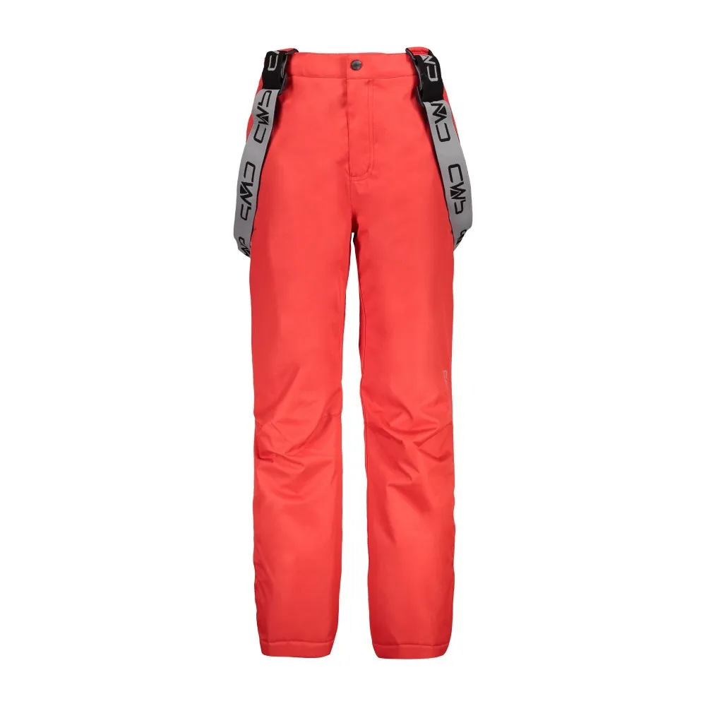 CMP KID SALOPETTE 3W15994 ROSSO TWILL