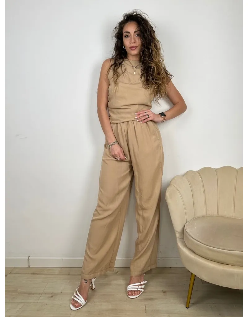 CO ORD SET SOFIA CAMEL
