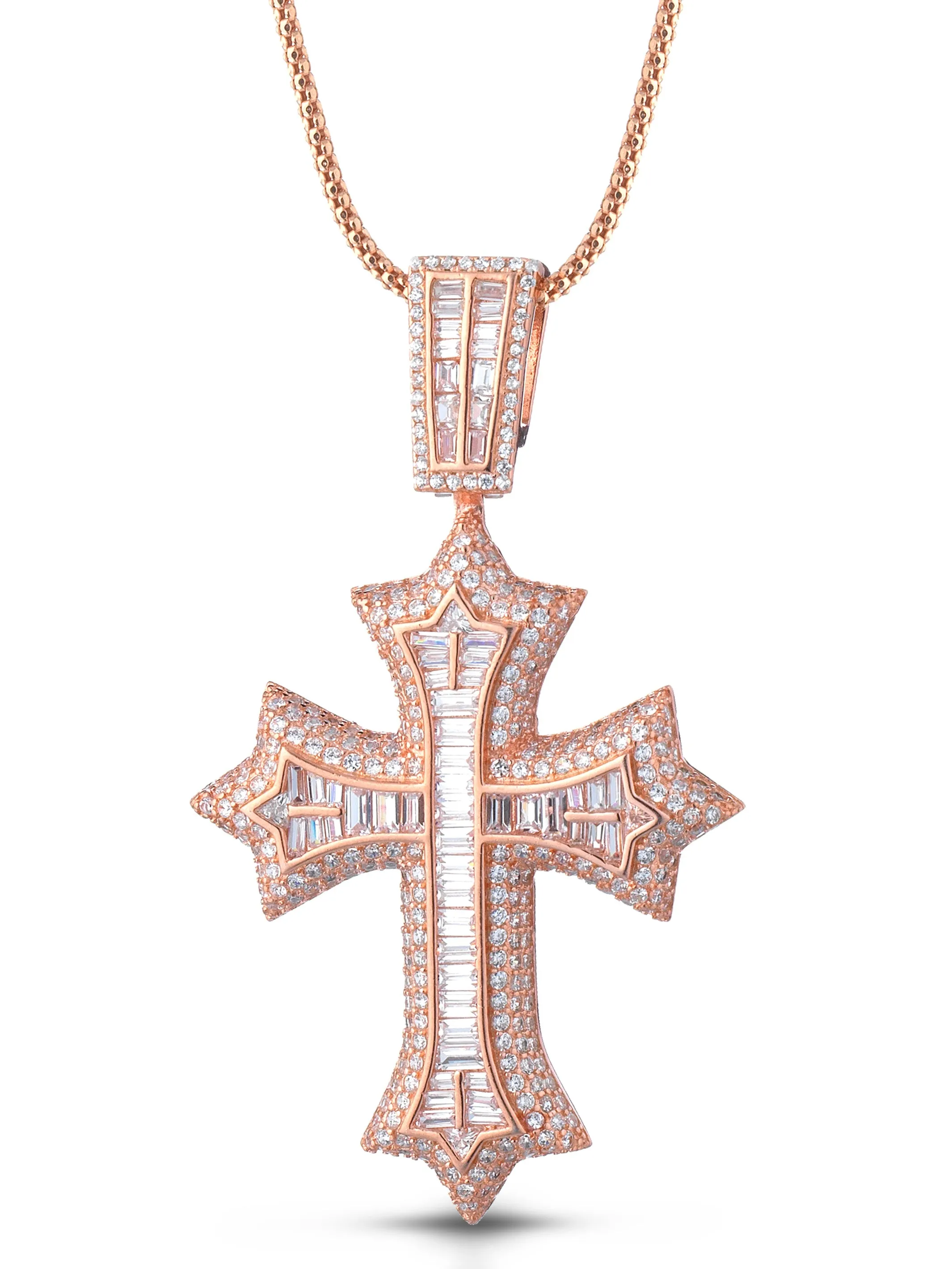 Collana PREMIUM CROSS Rose