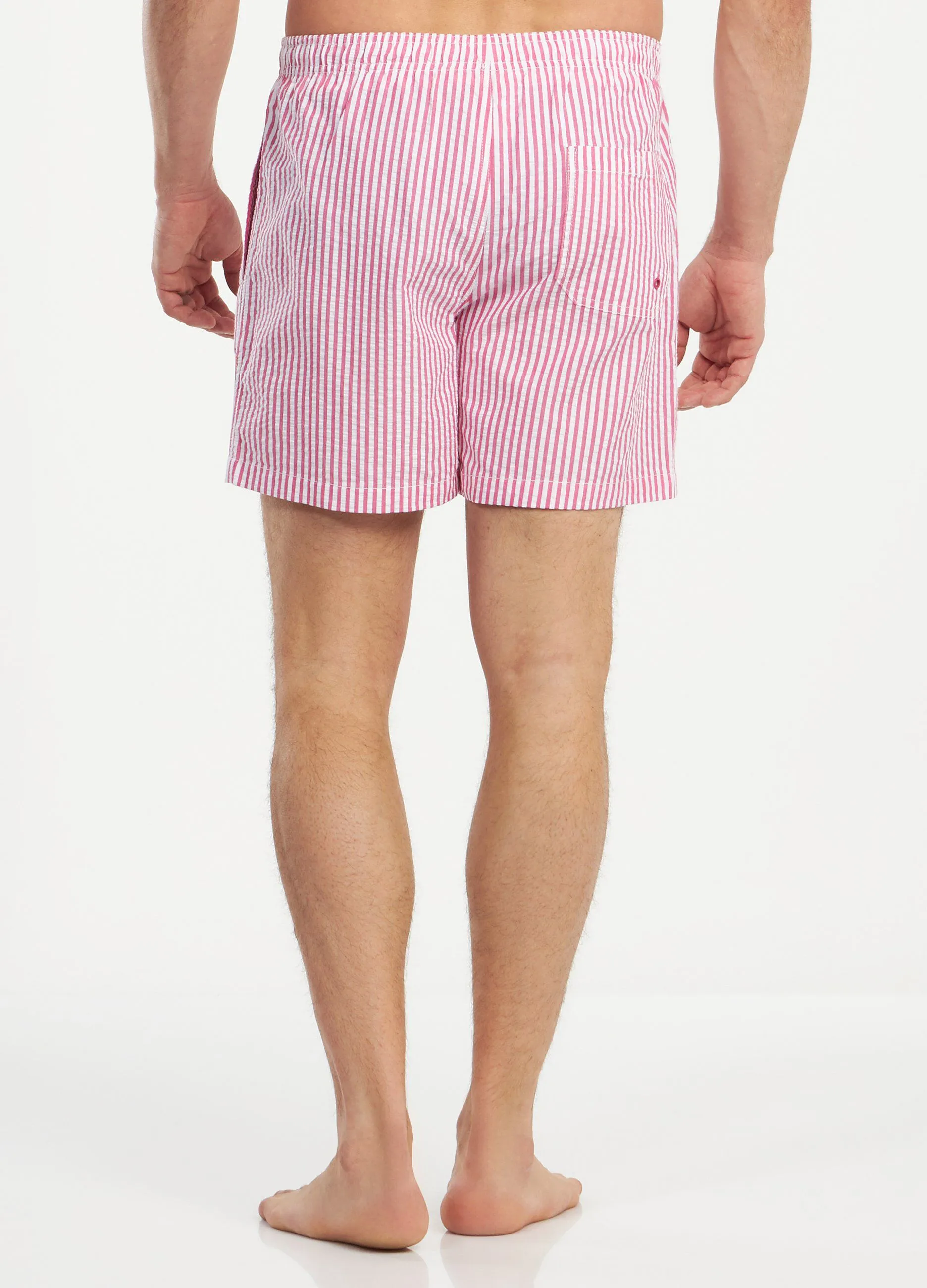 Costume shorts a righe uomo