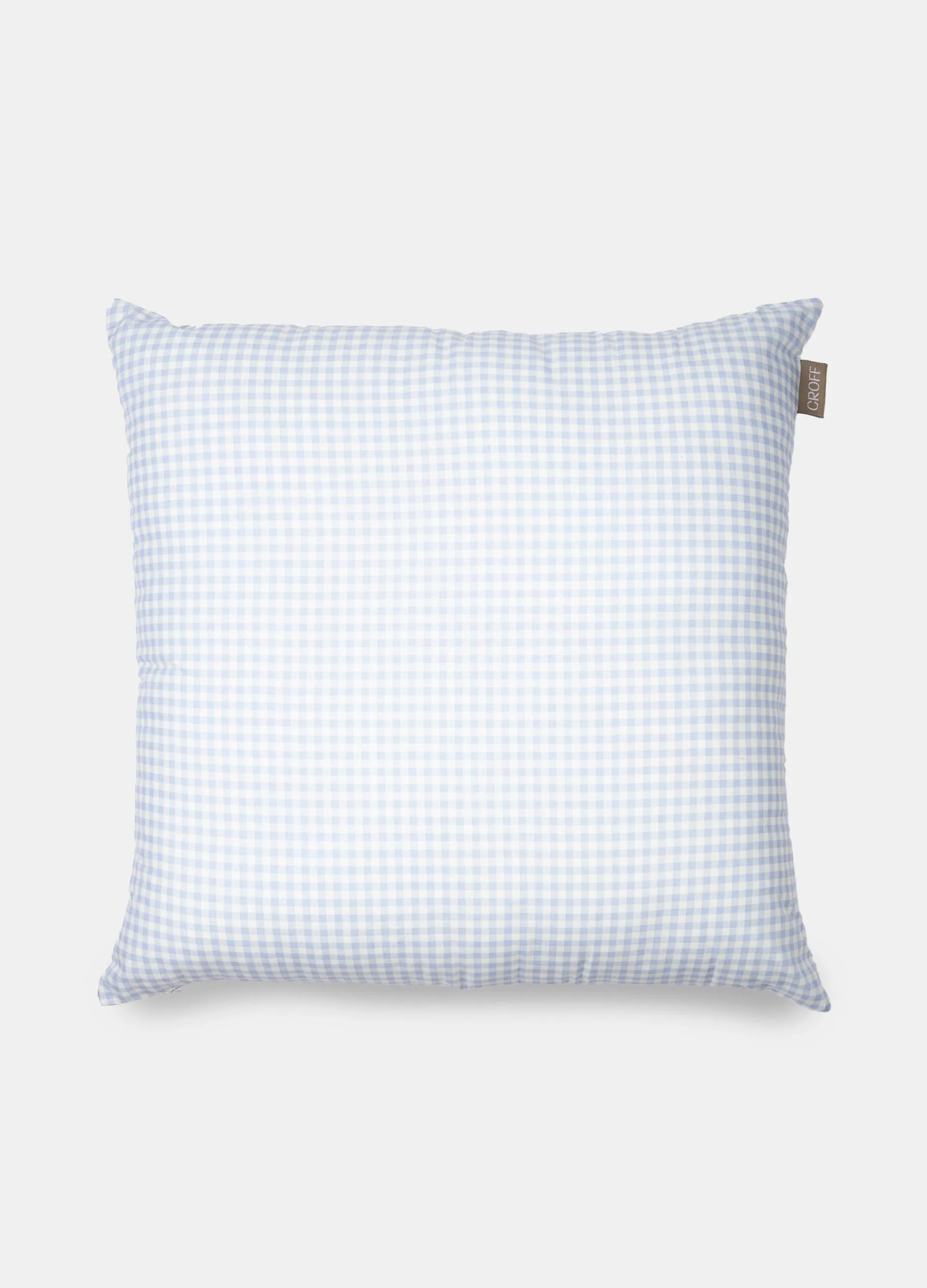 Cuscino con motivo a quadri