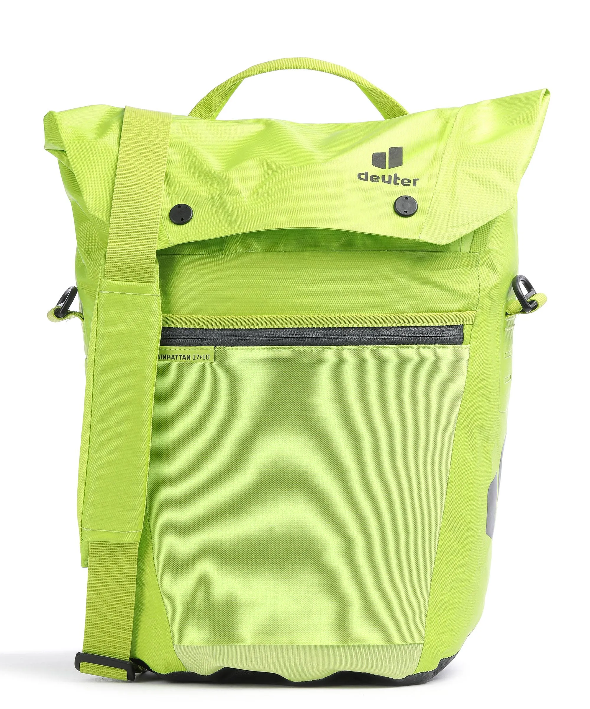  Deuter Mainhattan 17+10 Borsa per portapacchi 15″ poliammide giallo verde  