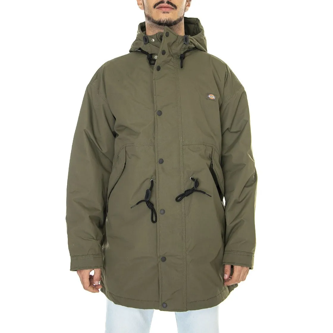 Dickies Glacier View Parka Military Green - Giacca Invernale con Cappuccio Uomo Verde    