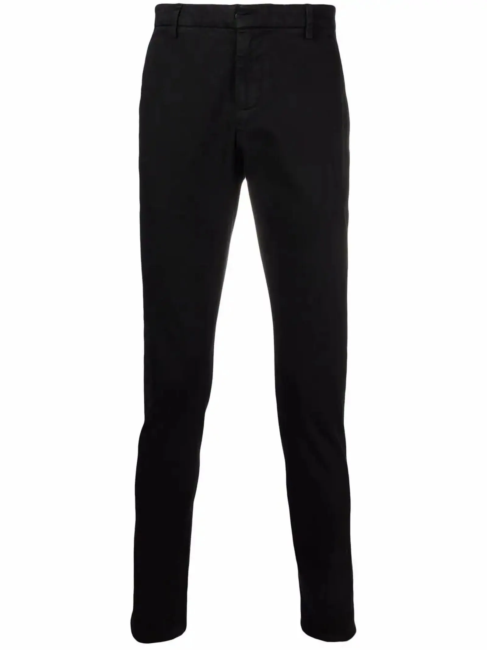 DONDUP Abbigliamento,Pantaloni Chino in cotone nero 