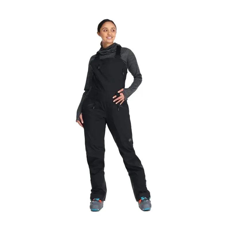 Donna Outdoor Research Salopette Hemispheres II (nero) salopette da sci